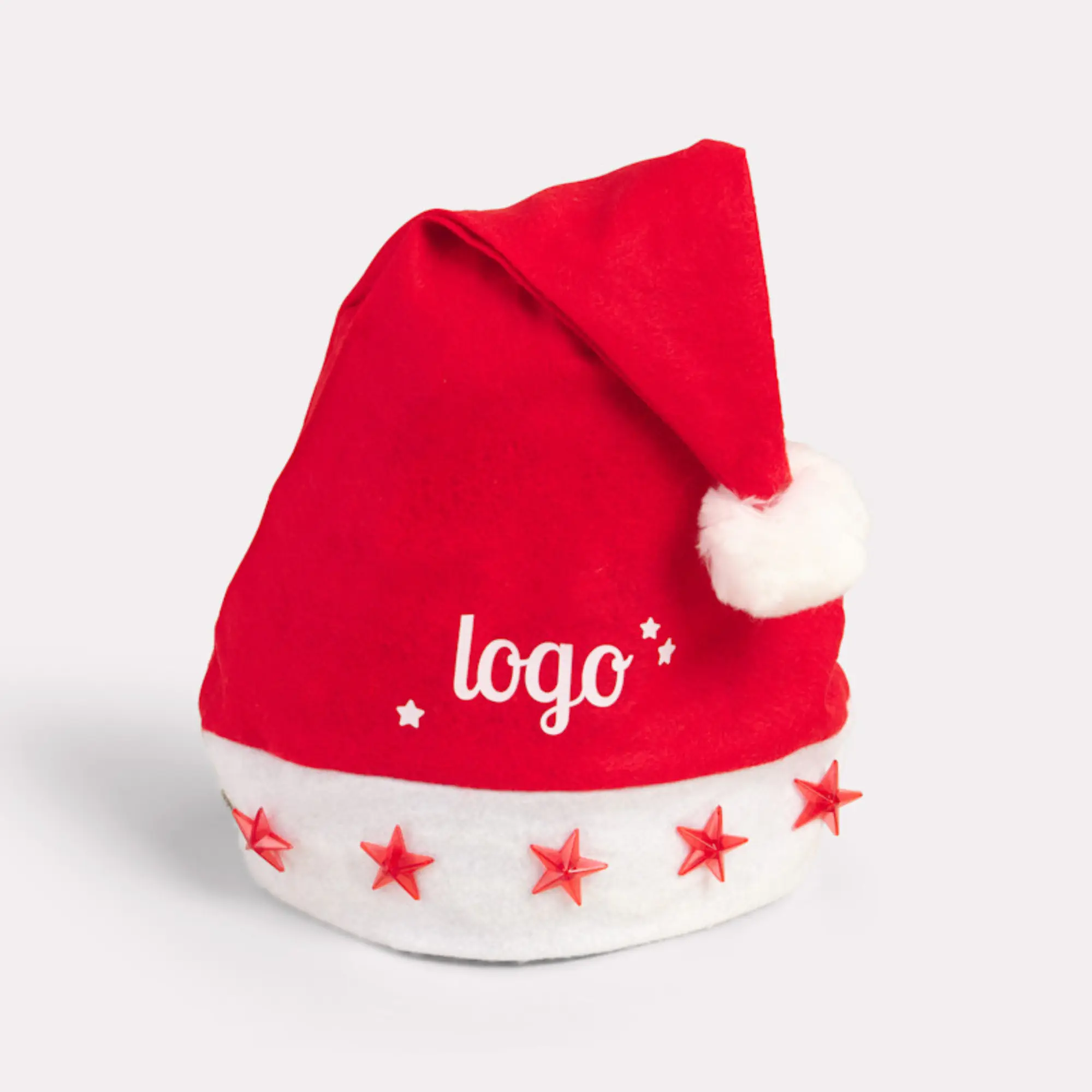 Kerstmuts met logo – Print Fabrique