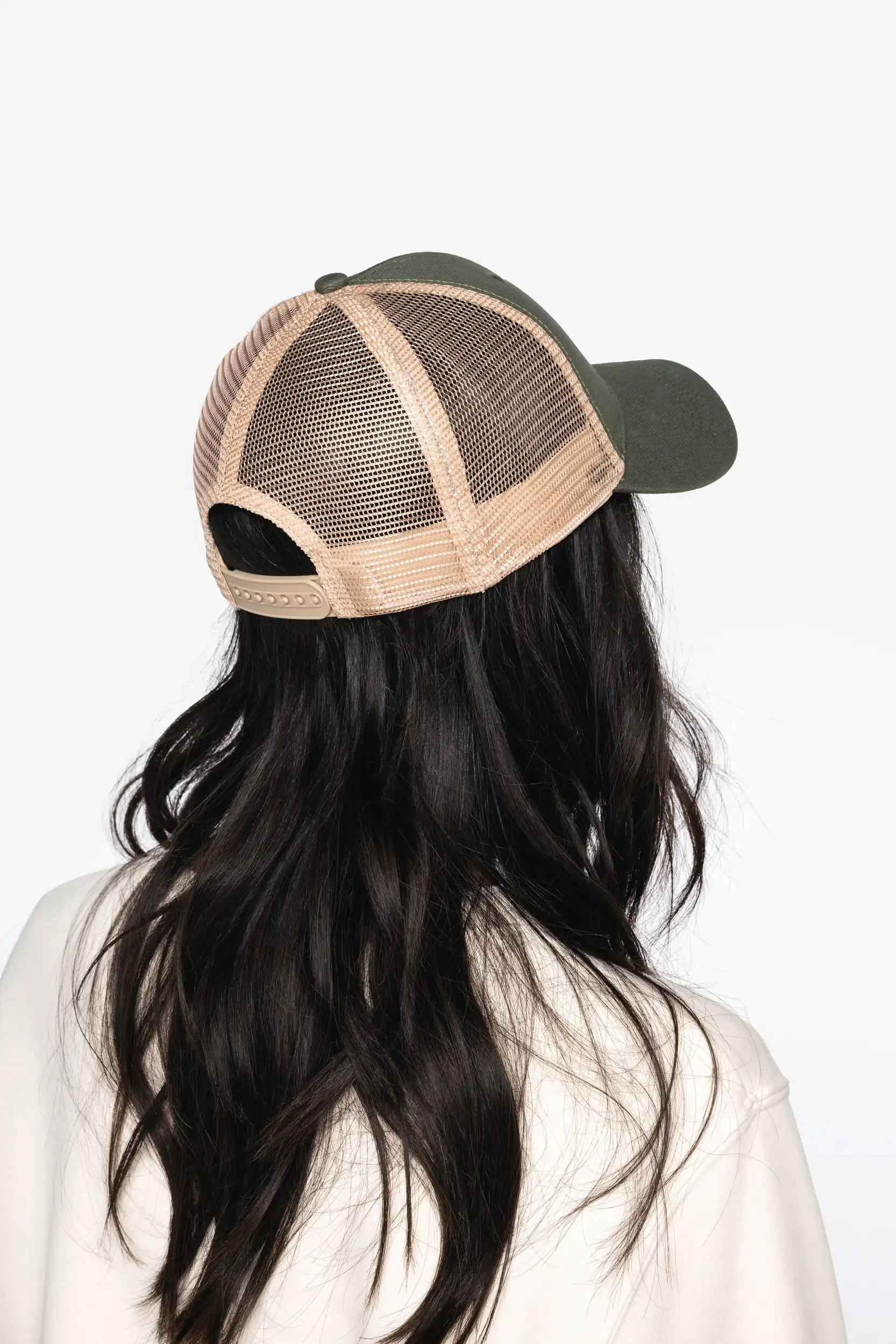 Ecologische uniseks truckerpet met 6 panelen - Afbeelding 3