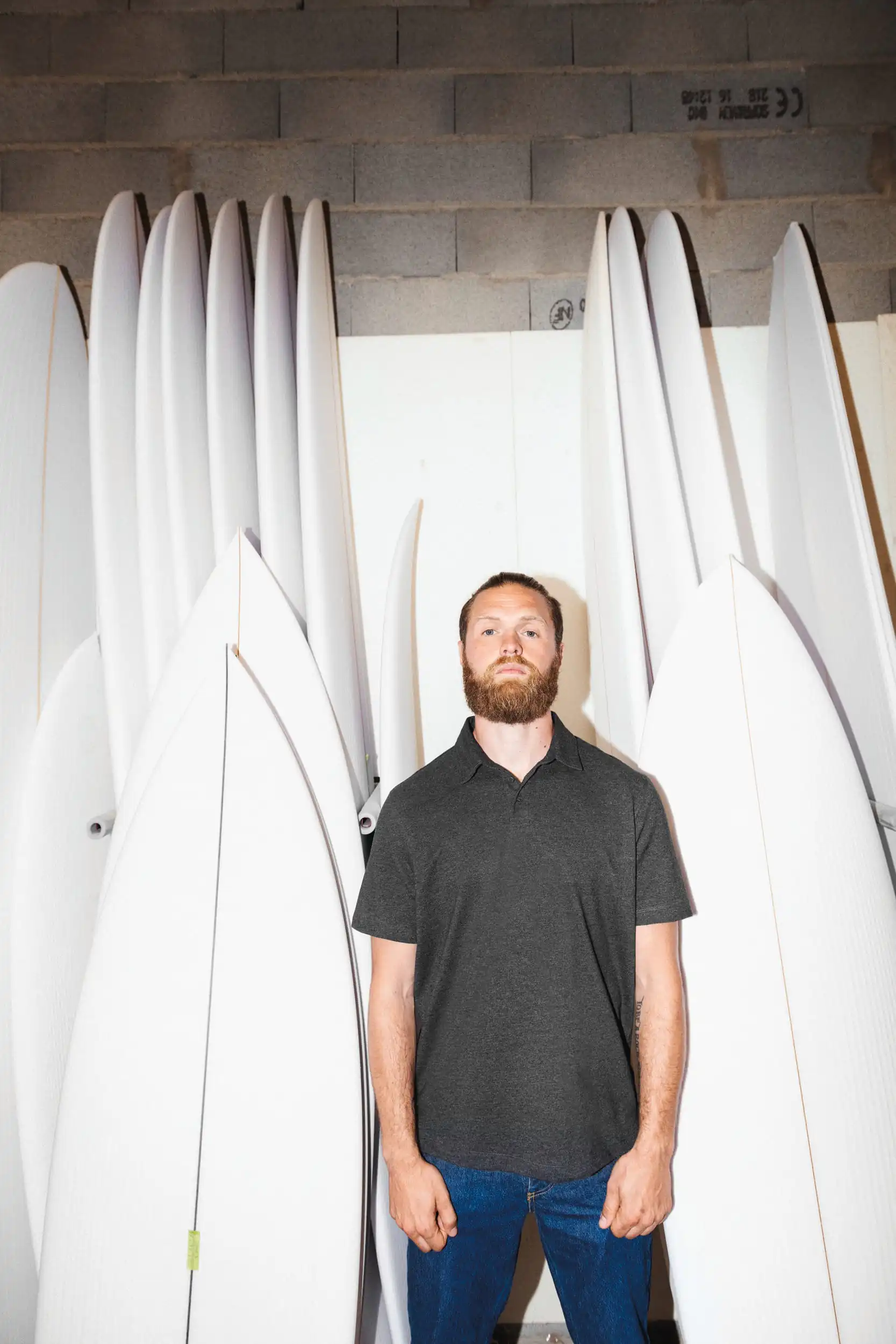 Ecologische gerecycled herenpolo - Afbeelding 6