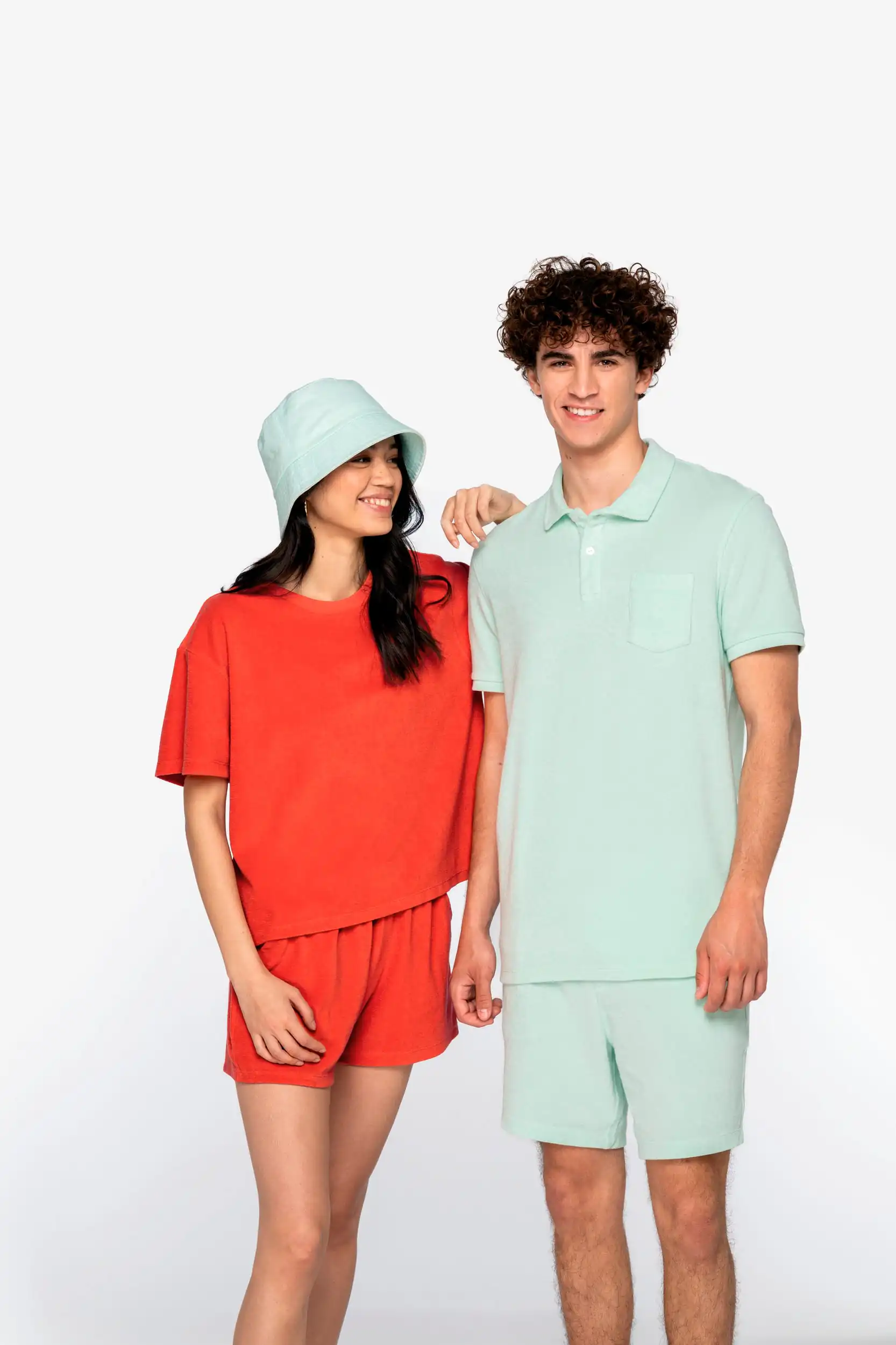 Ecologische badstof herenshort - Afbeelding 5