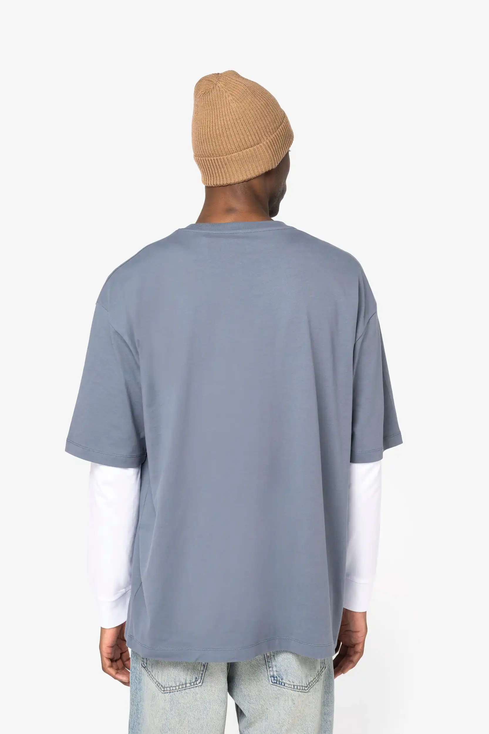 Ecologische oversized heren-t-shirt - Afbeelding 4