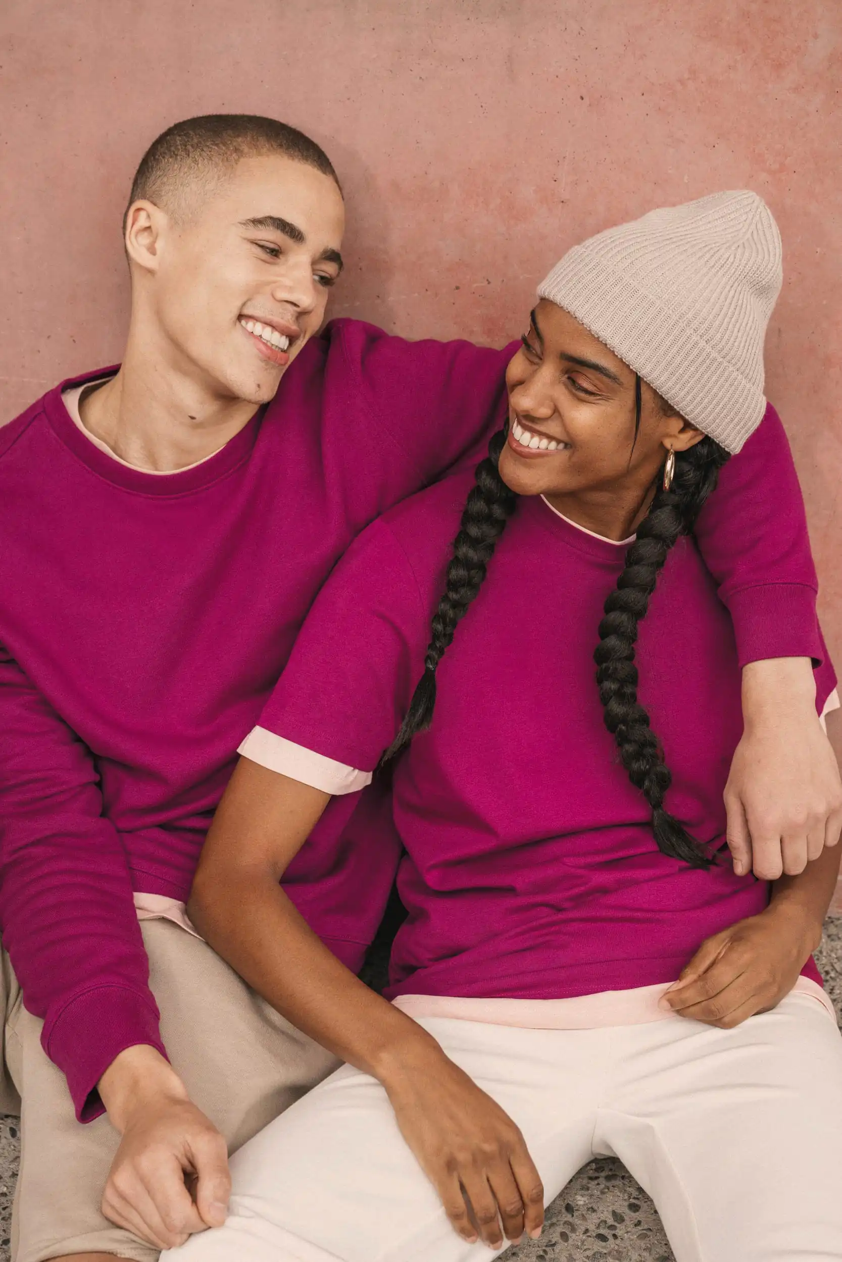 Ecologische uniseks sweater met ronde hals - Afbeelding 18