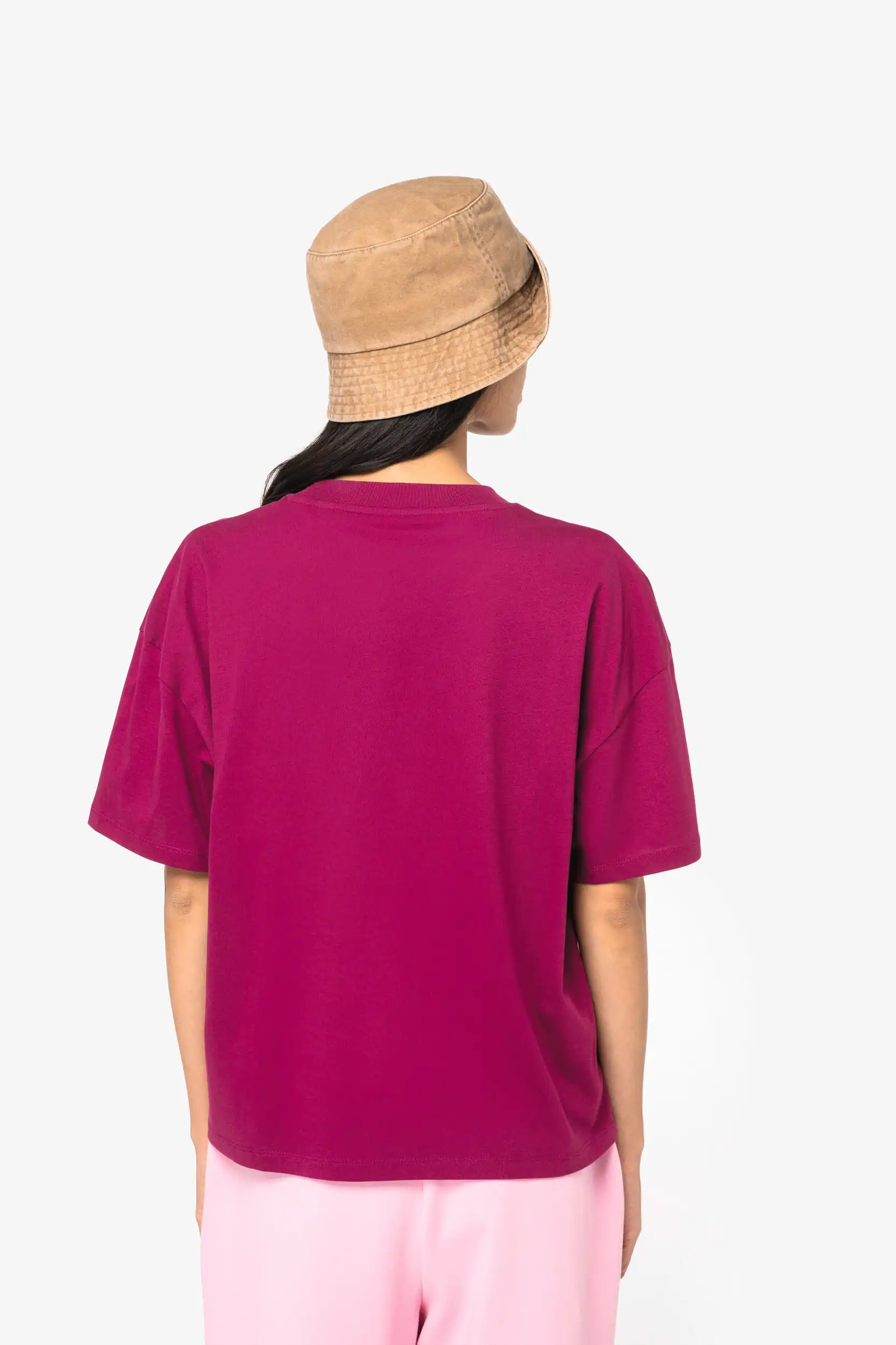 Ecologisch oversized dames-T-shirt - Afbeelding 5