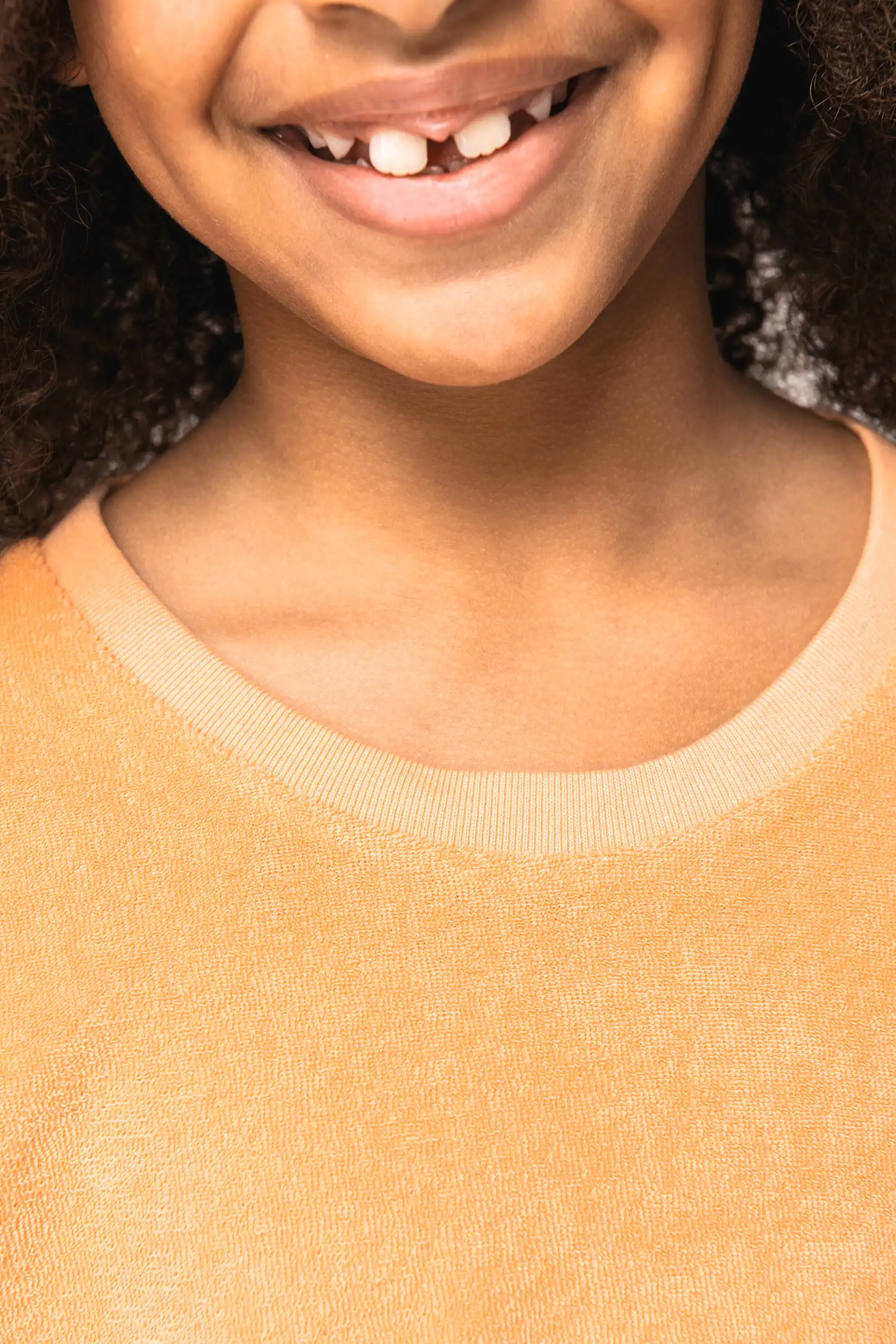 Ecologisch badstof meisjes-T-shirt - Afbeelding 6