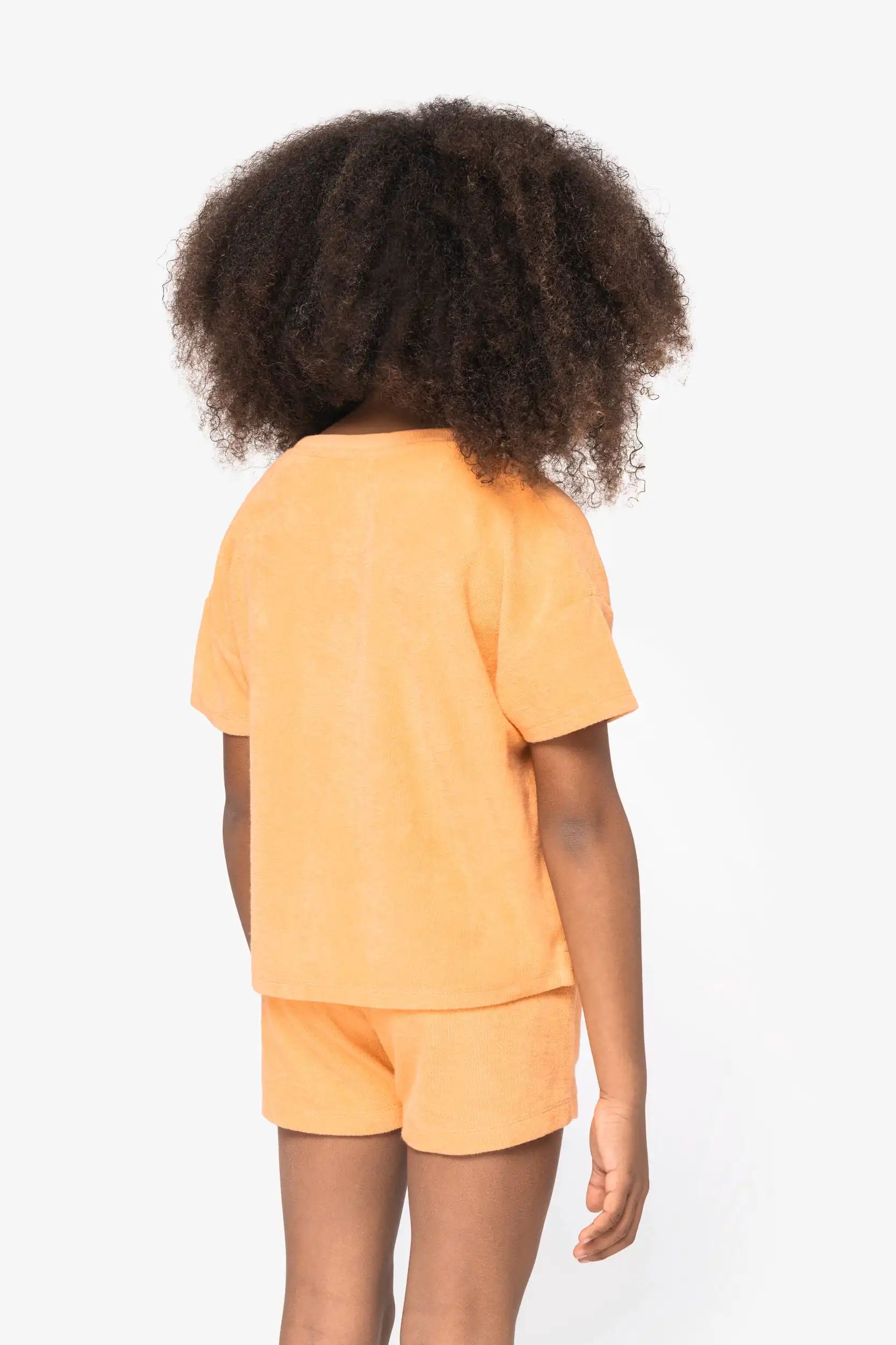 Ecologisch badstof meisjes-T-shirt - Afbeelding 3