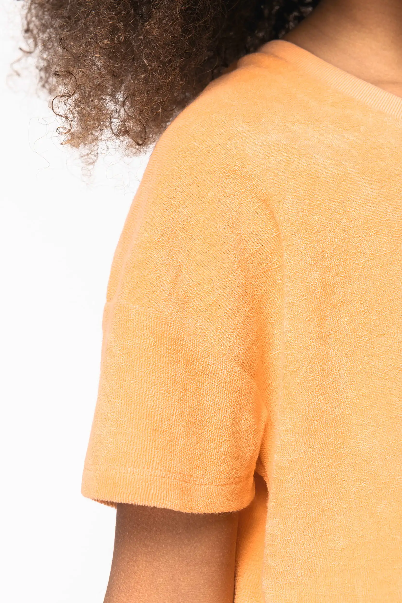 Ecologisch badstof meisjes-T-shirt - Afbeelding 7