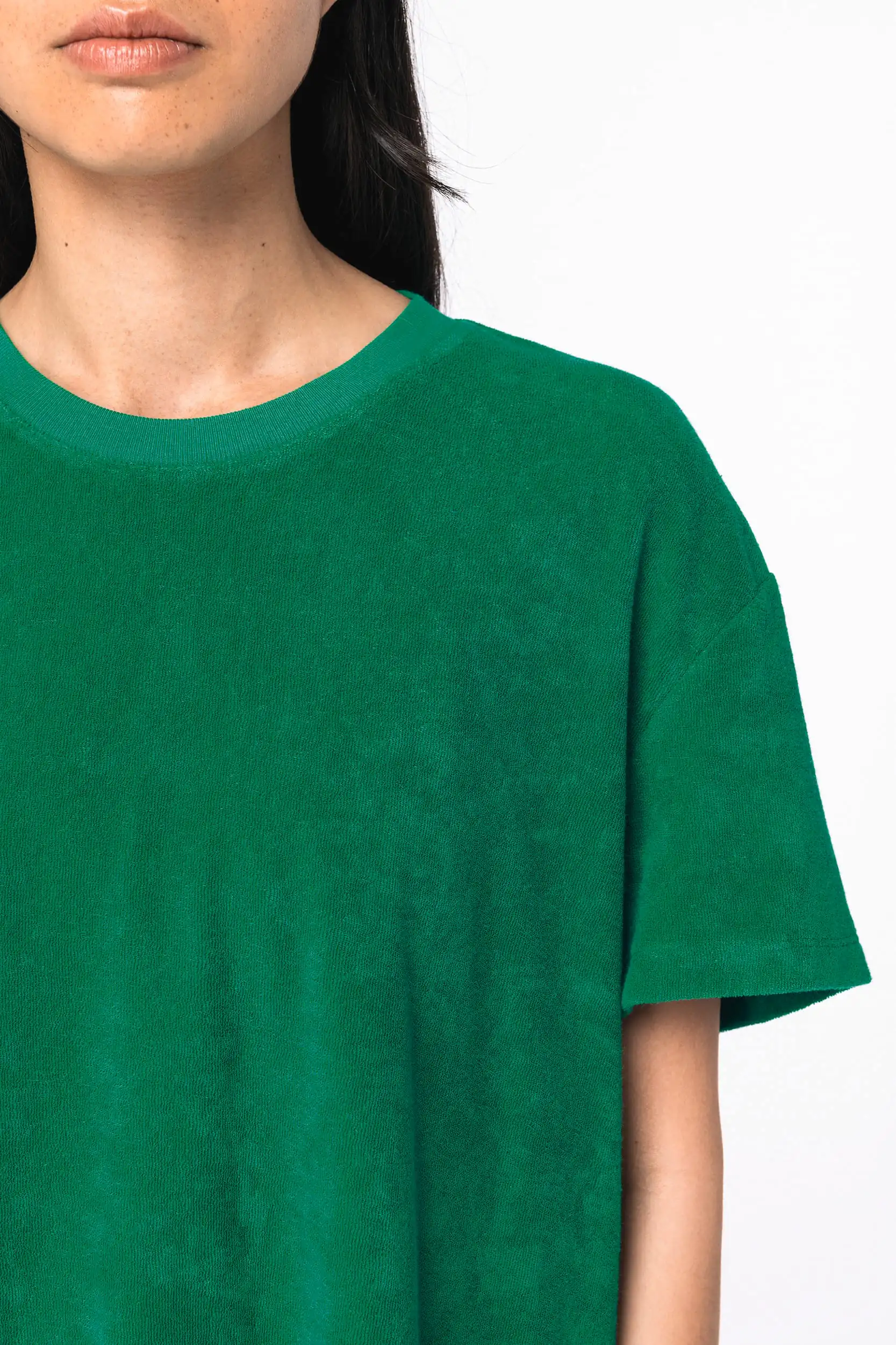 Ecologisch badstof dames-T-shirt - Afbeelding 7