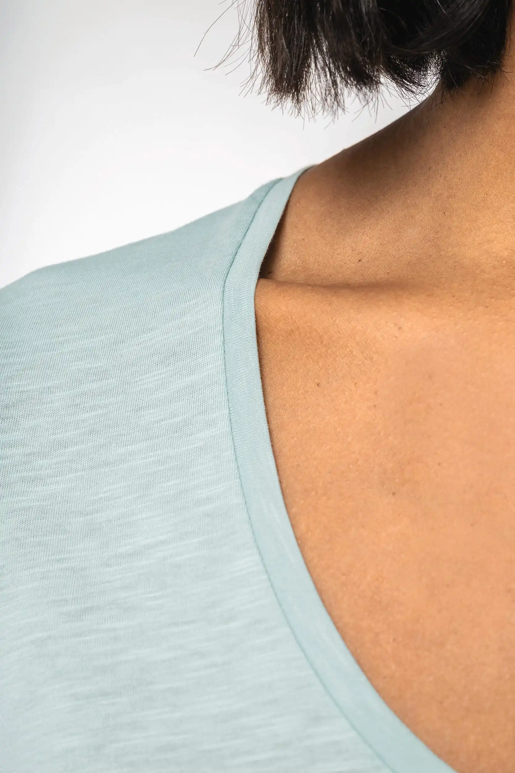 Ecologisch slub dames-T-shirt - Afbeelding 6