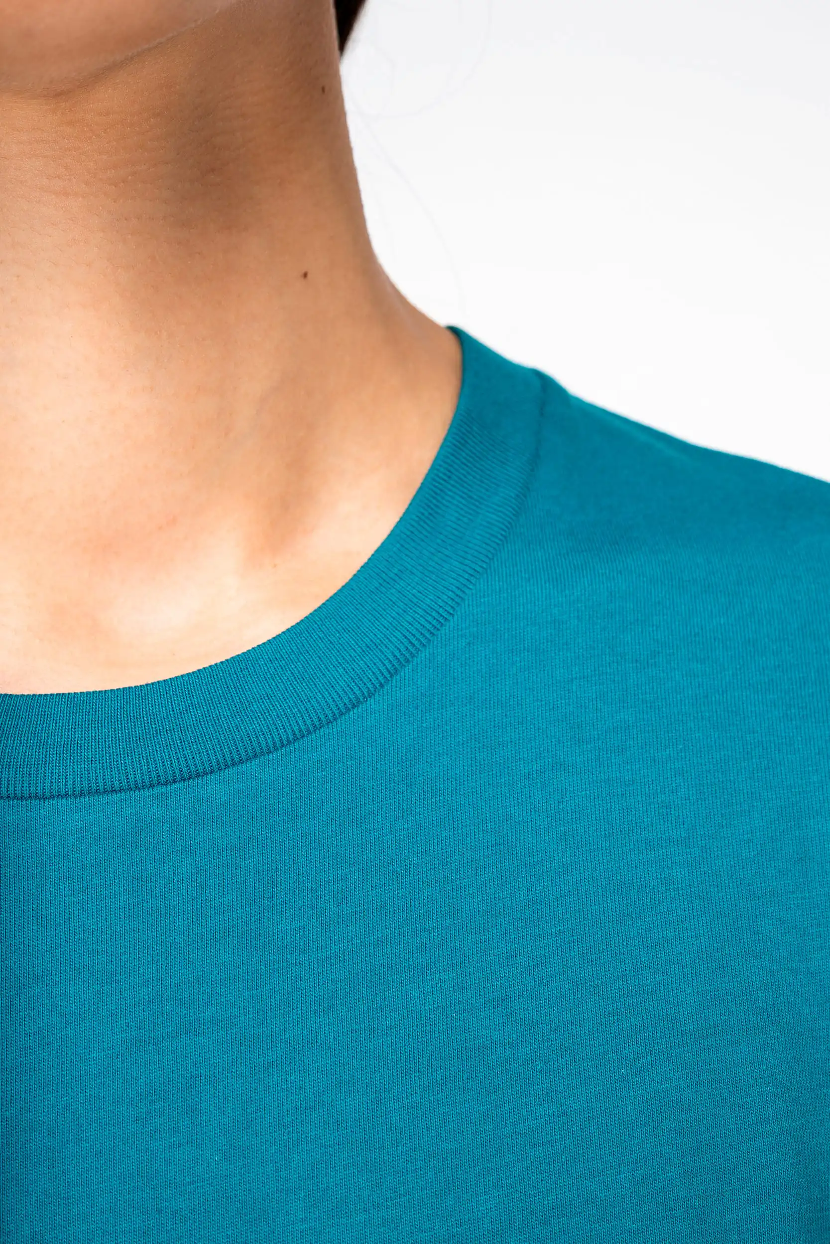 Ecologisch uniseks T-shirt met afhangende mouwen - Afbeelding 8