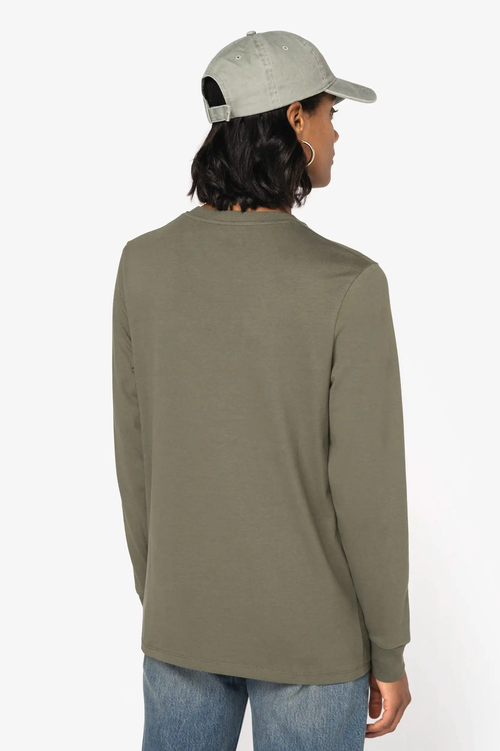 Ecologisch uniseks T-shirt met lange mouwen - Afbeelding 5