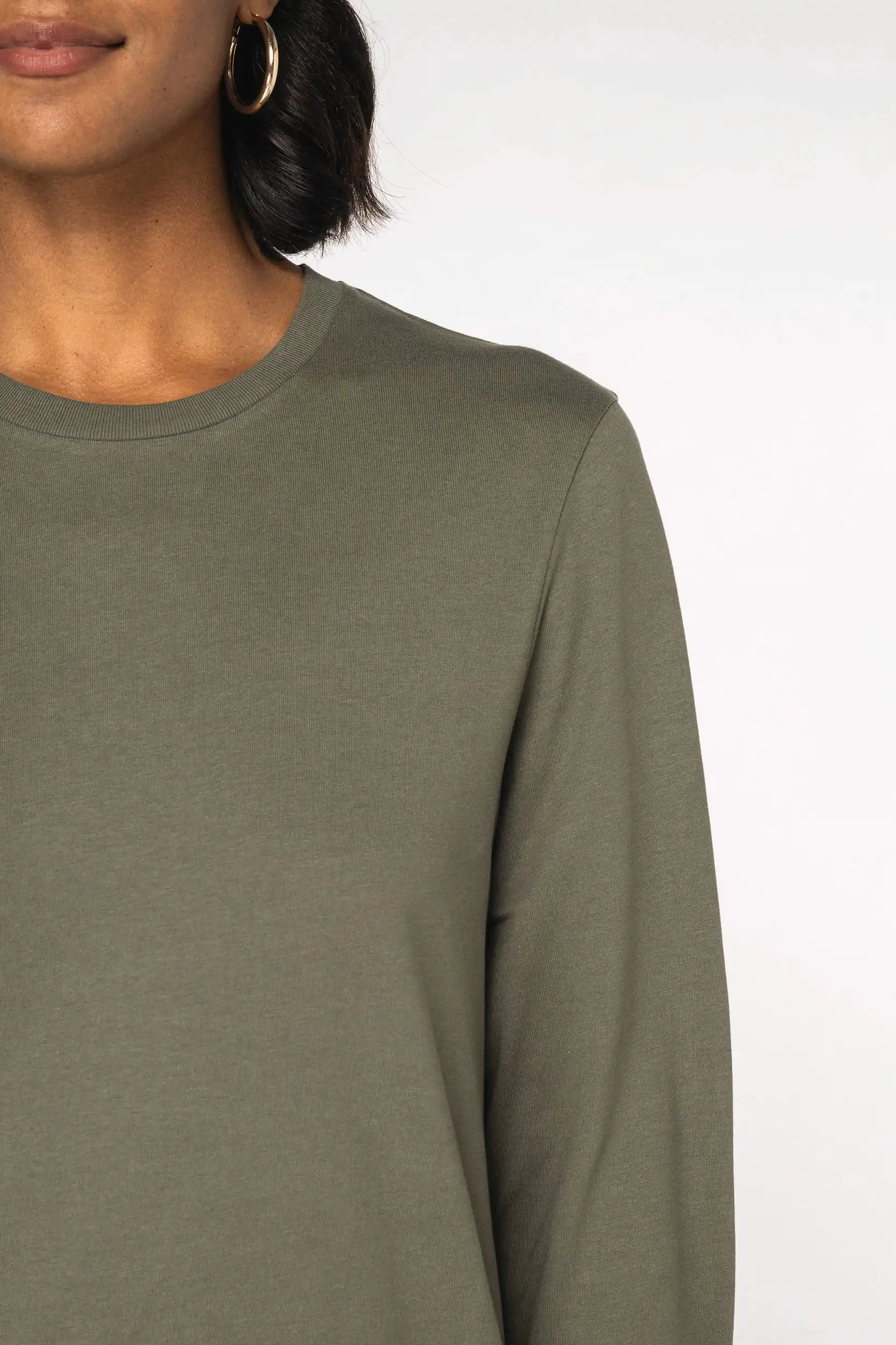 Ecologisch uniseks T-shirt met lange mouwen - Afbeelding 7