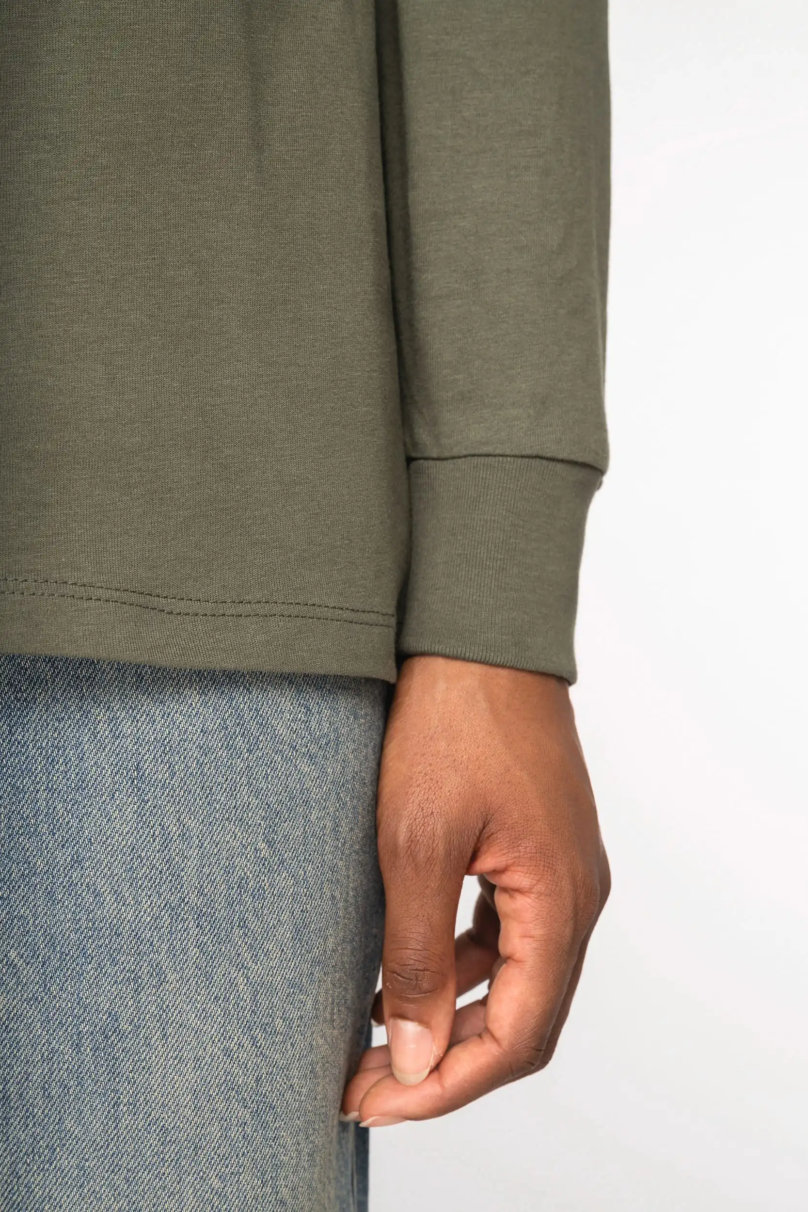 Ecologisch uniseks T-shirt met lange mouwen - Afbeelding 9