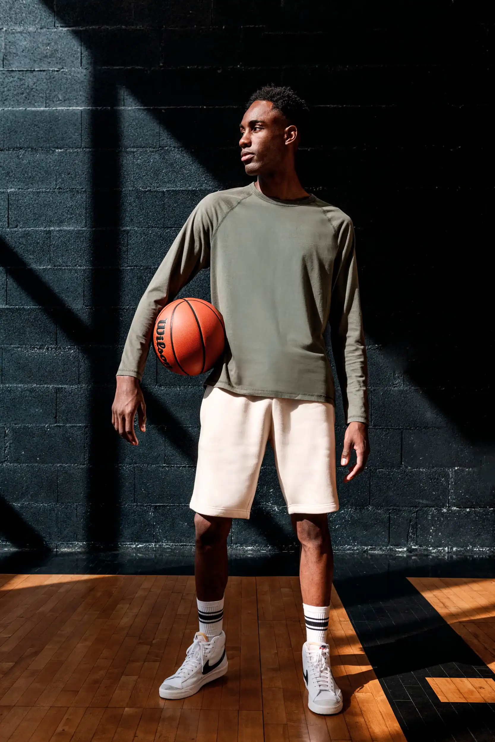 Ecologisch heren-T-shirt met lange raglanmouwen - Afbeelding 6