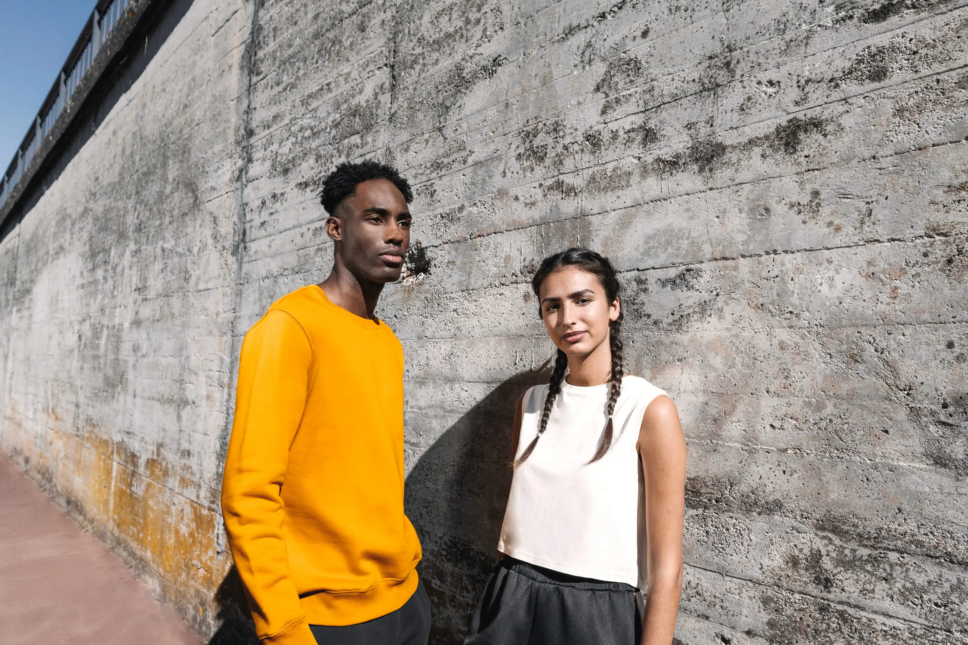 Ecologisch cropped mouwloos dames-T-shirt - Afbeelding 7