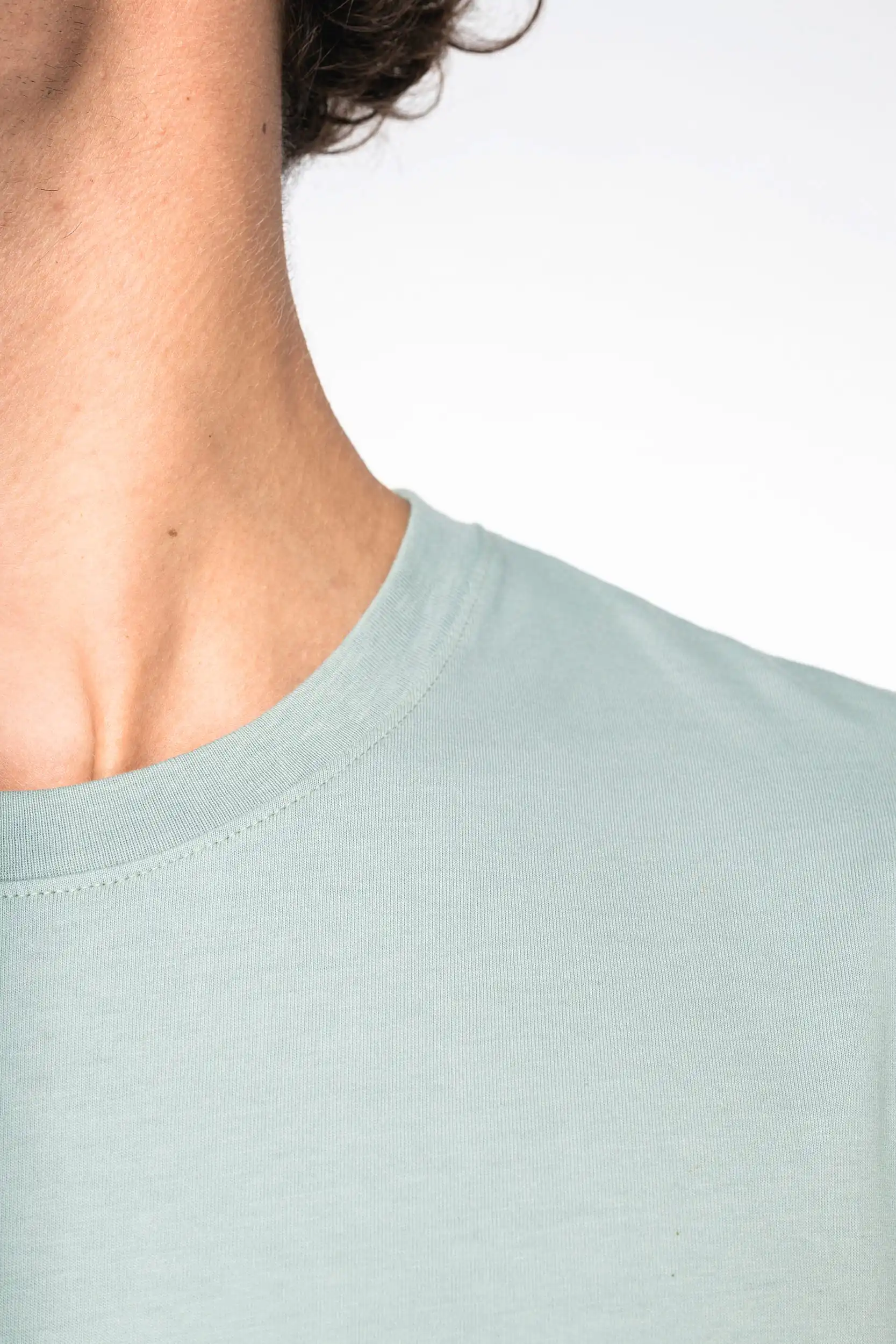 Ecologisch uniseks Dip Dye T-shirt - Afbeelding 5