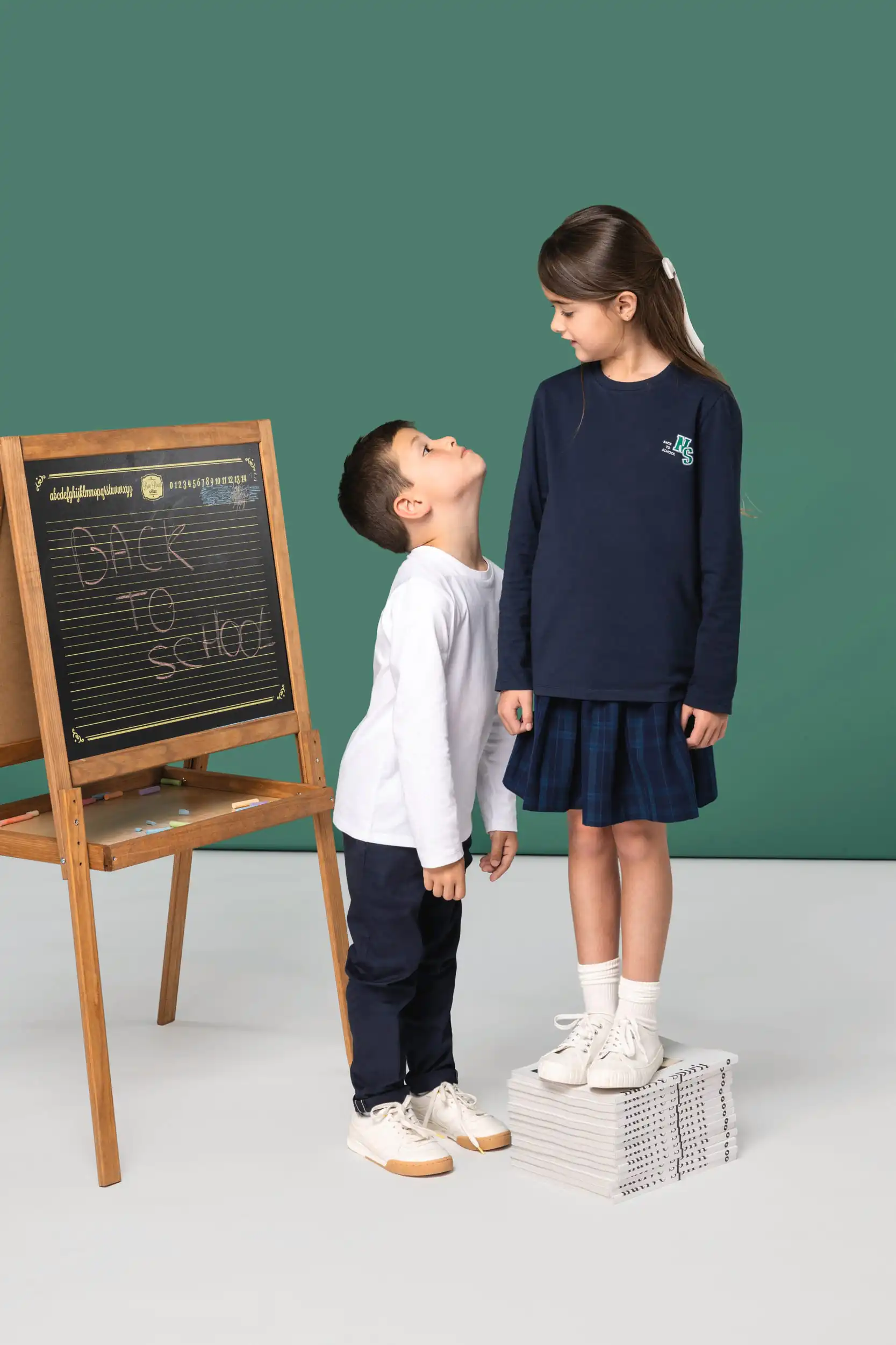 Ecologisch T-shirt met lange mouwen kind - Afbeelding 5