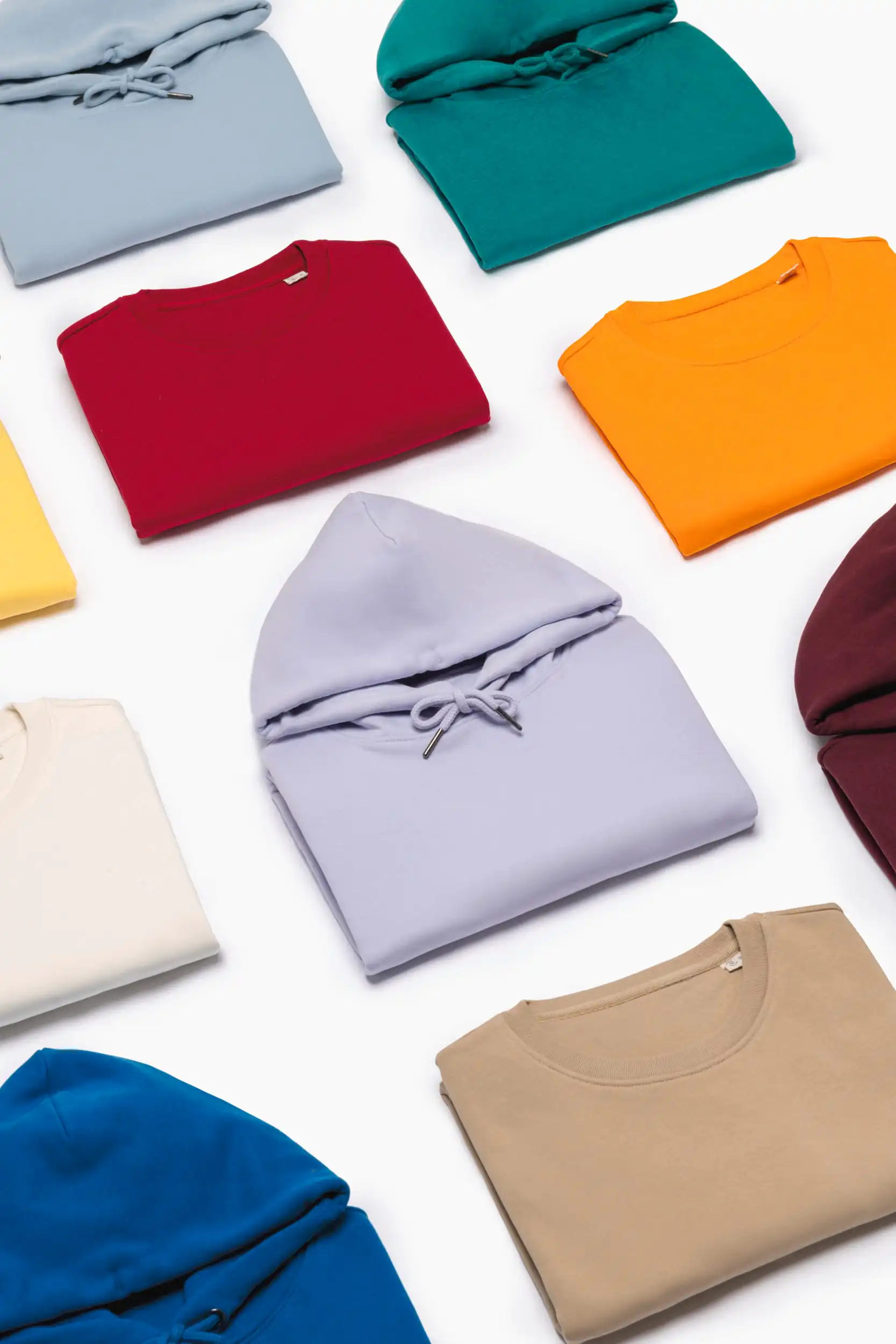 Ecologische uniseks sweater met ronde hals - Afbeelding 21