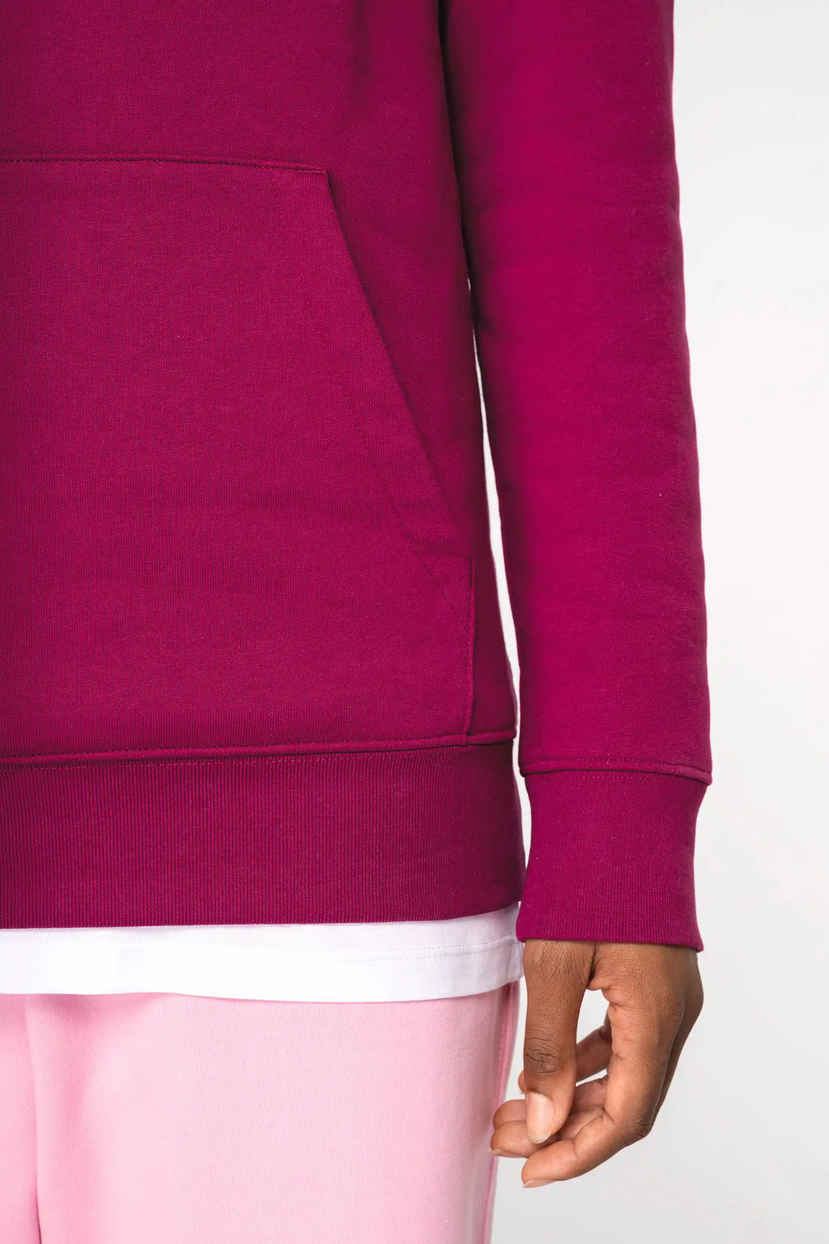 Ecologische uniseks sweater met capuchon - Afbeelding 9