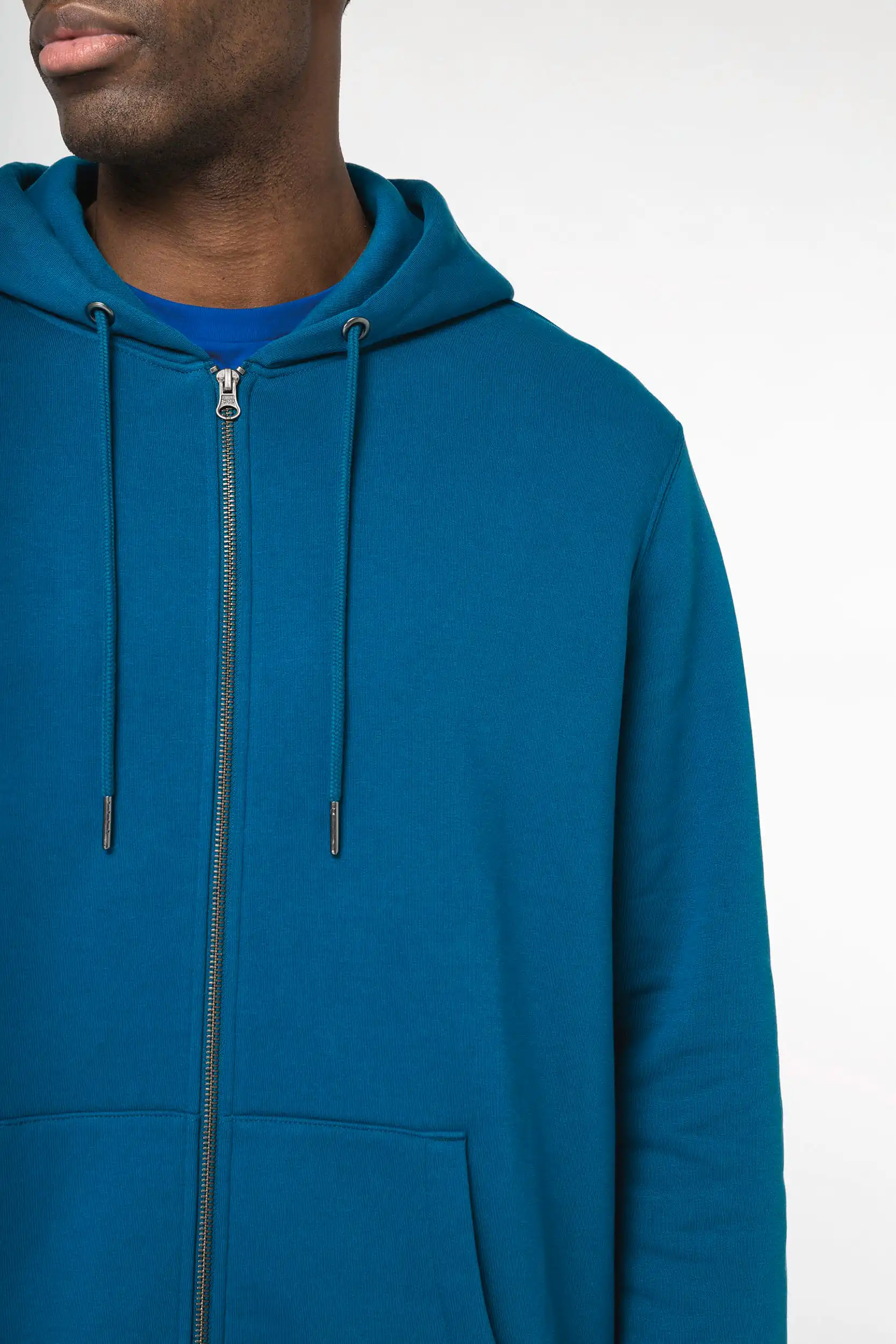 Ecologische uniseks sweatvest met capuchon - Afbeelding 6