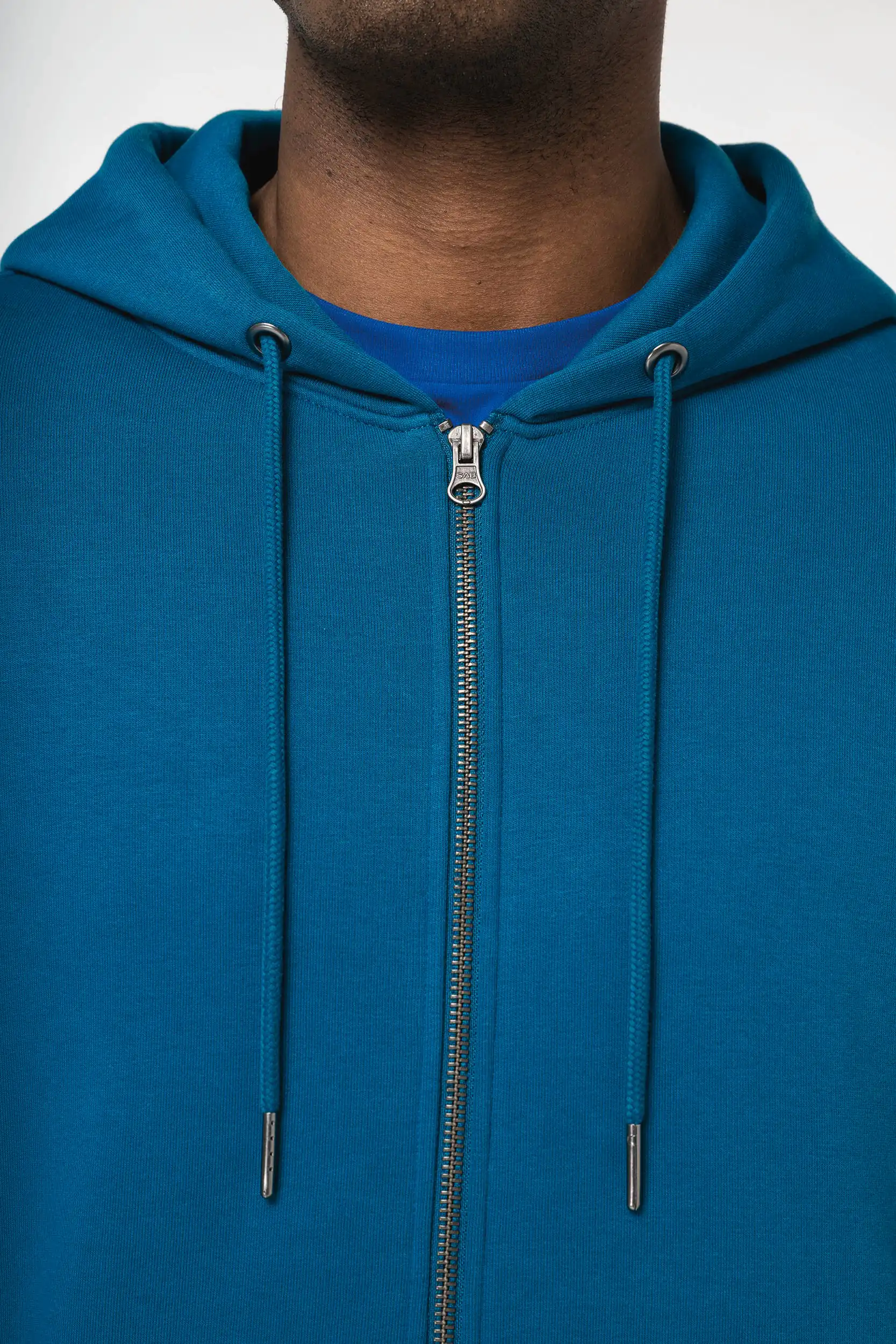 Ecologische uniseks sweatvest met capuchon - Afbeelding 7