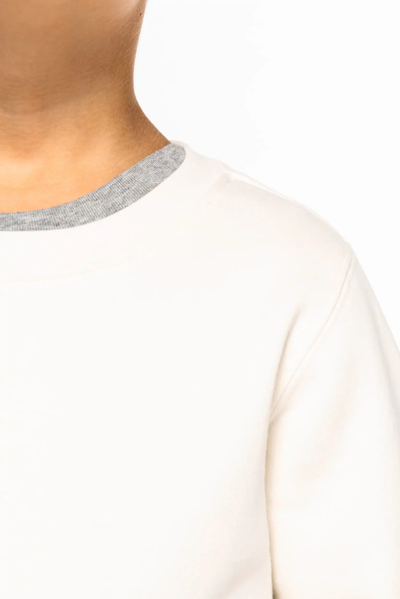 Ecologische kindersweater met ronde hals - Afbeelding 5