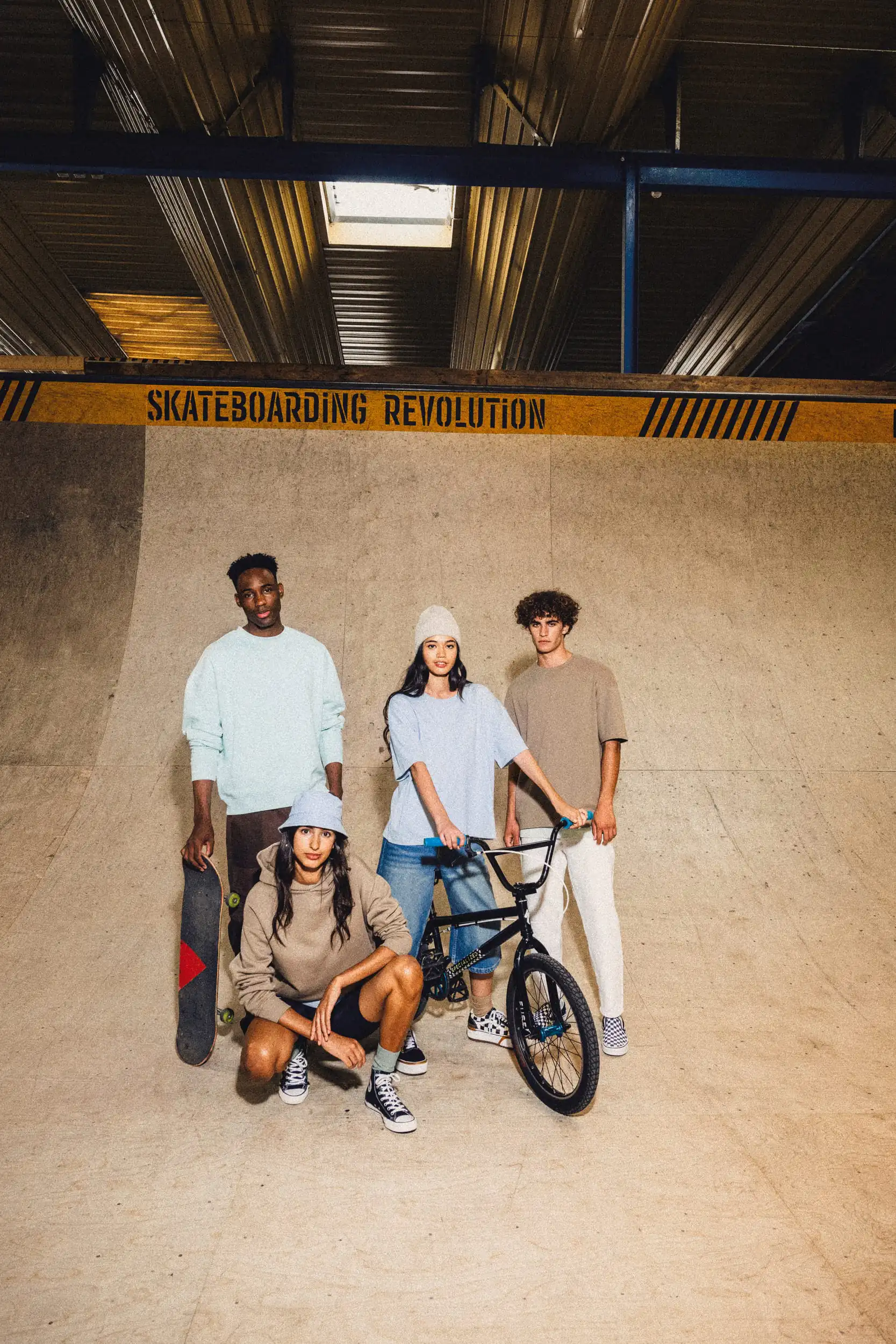 Ecologische uniseks oversized sweater met capuchon - Afbeelding 14