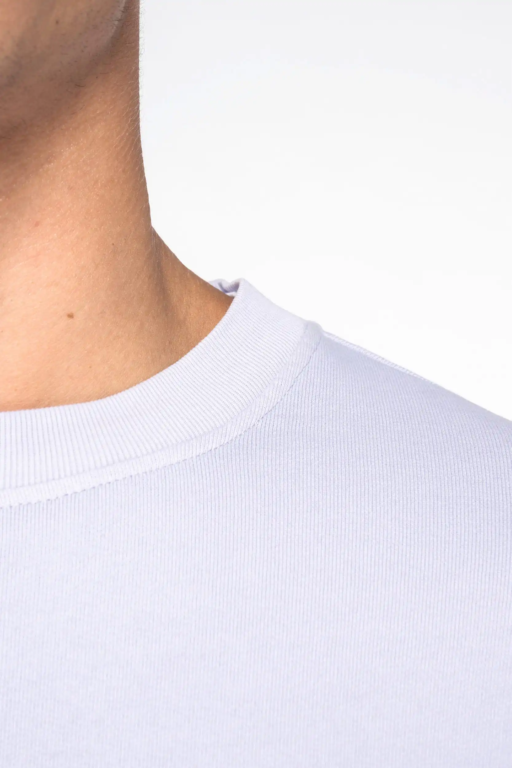 Ecologische oversized uniseks sweater French Terry - Afbeelding 8