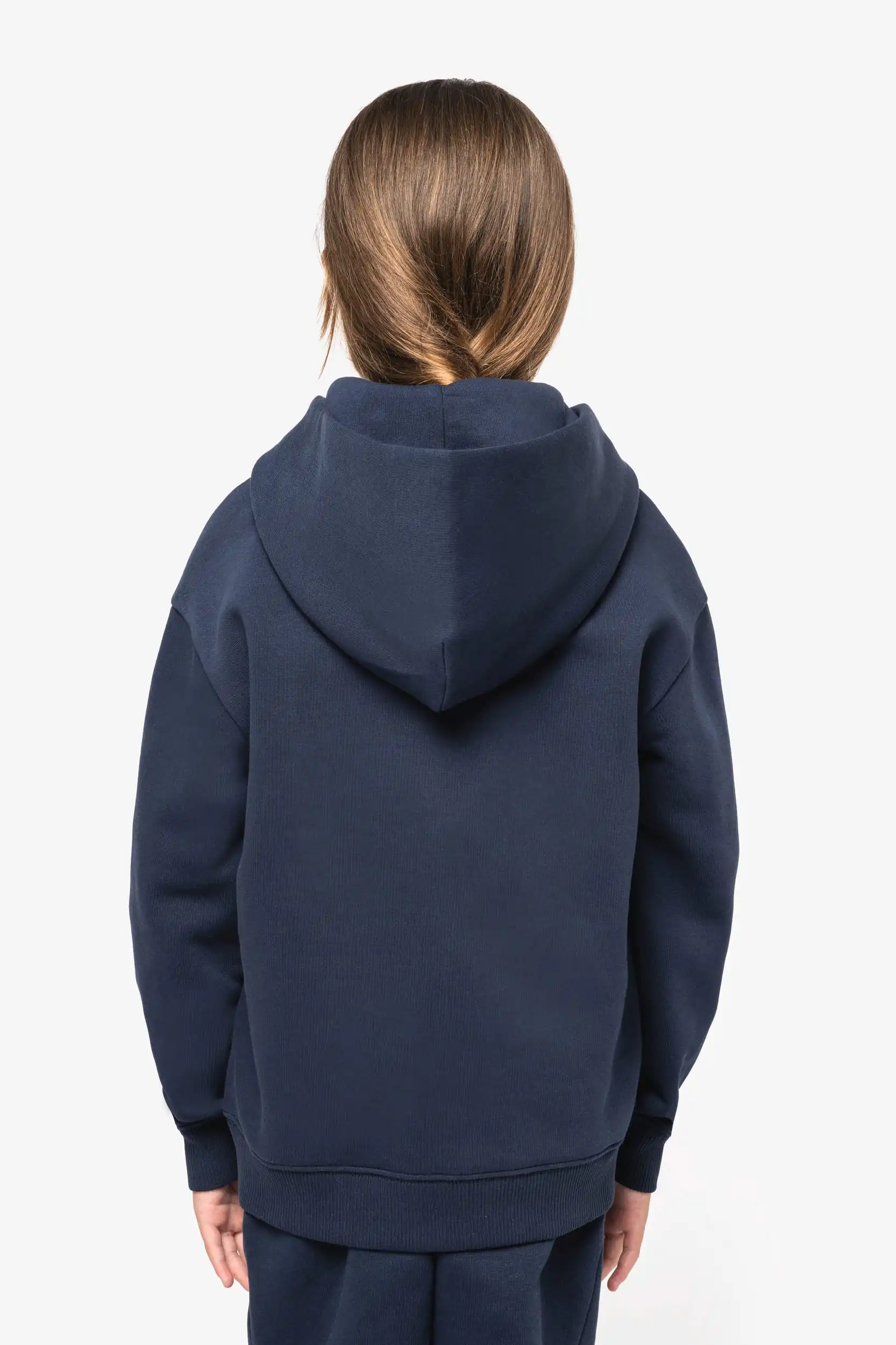 Duurzame oversized kindersweater met capuchon - Afbeelding 5