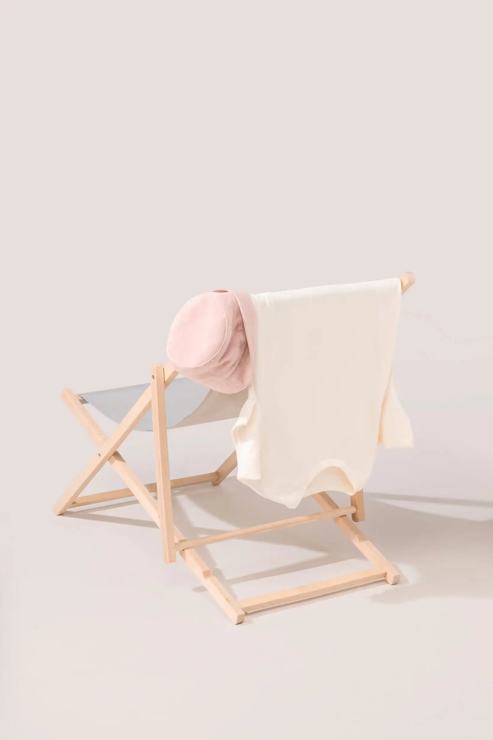 Ecologische badstof t-shirtjurk met afhangende mouwen - Afbeelding 7