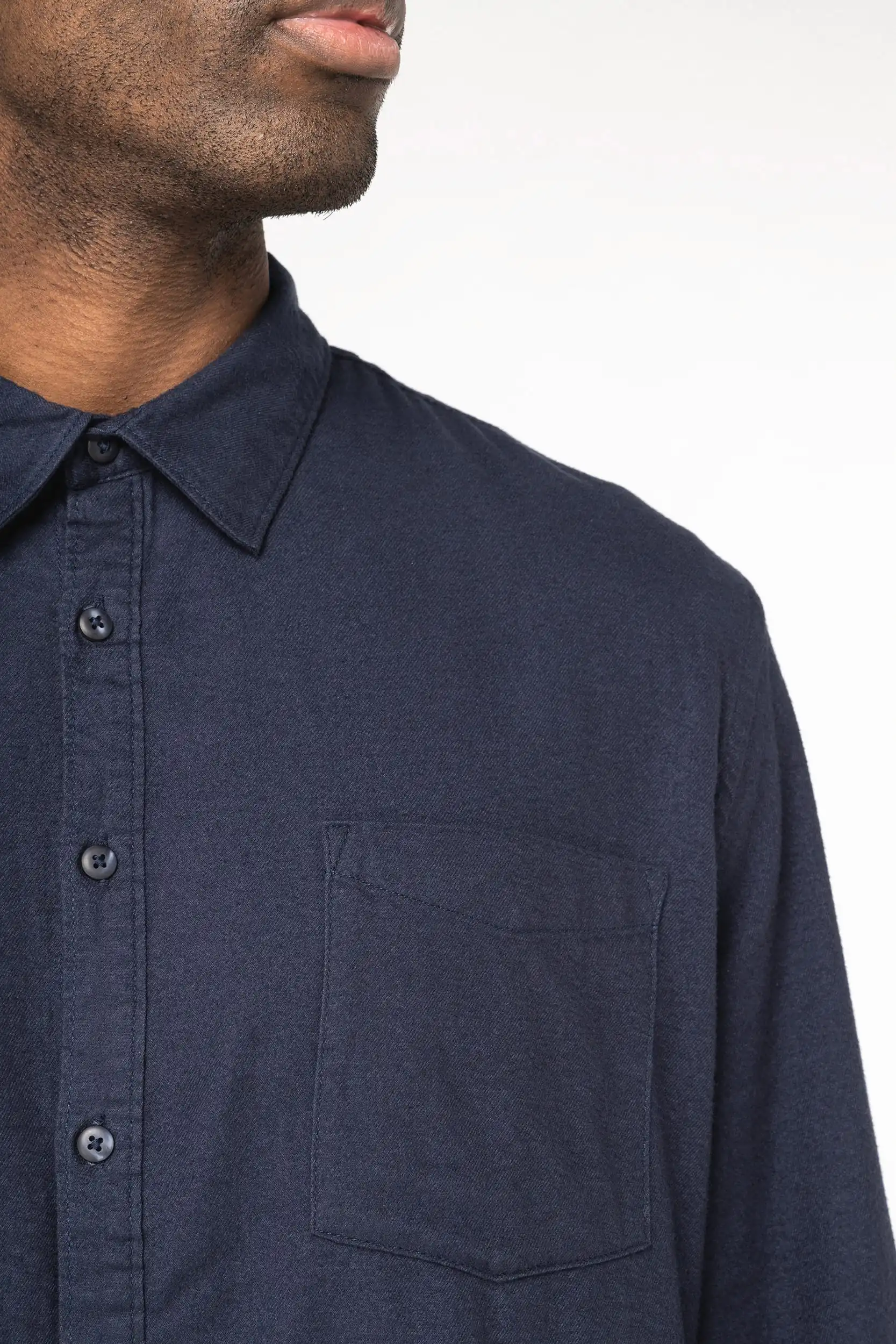 Ecologisch flanellen herenoverhemd - Afbeelding 4