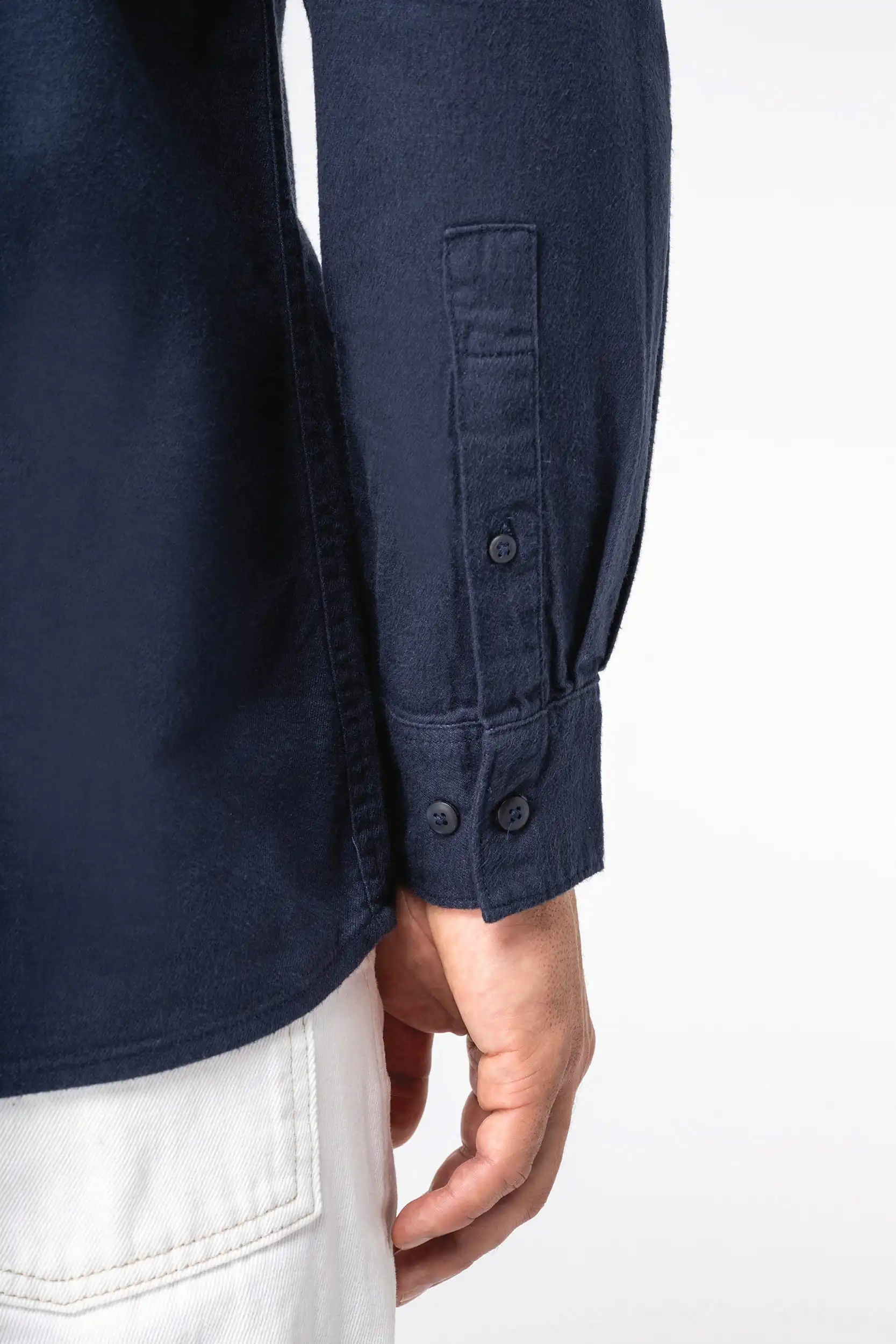 Ecologisch flanellen herenoverhemd - Afbeelding 8