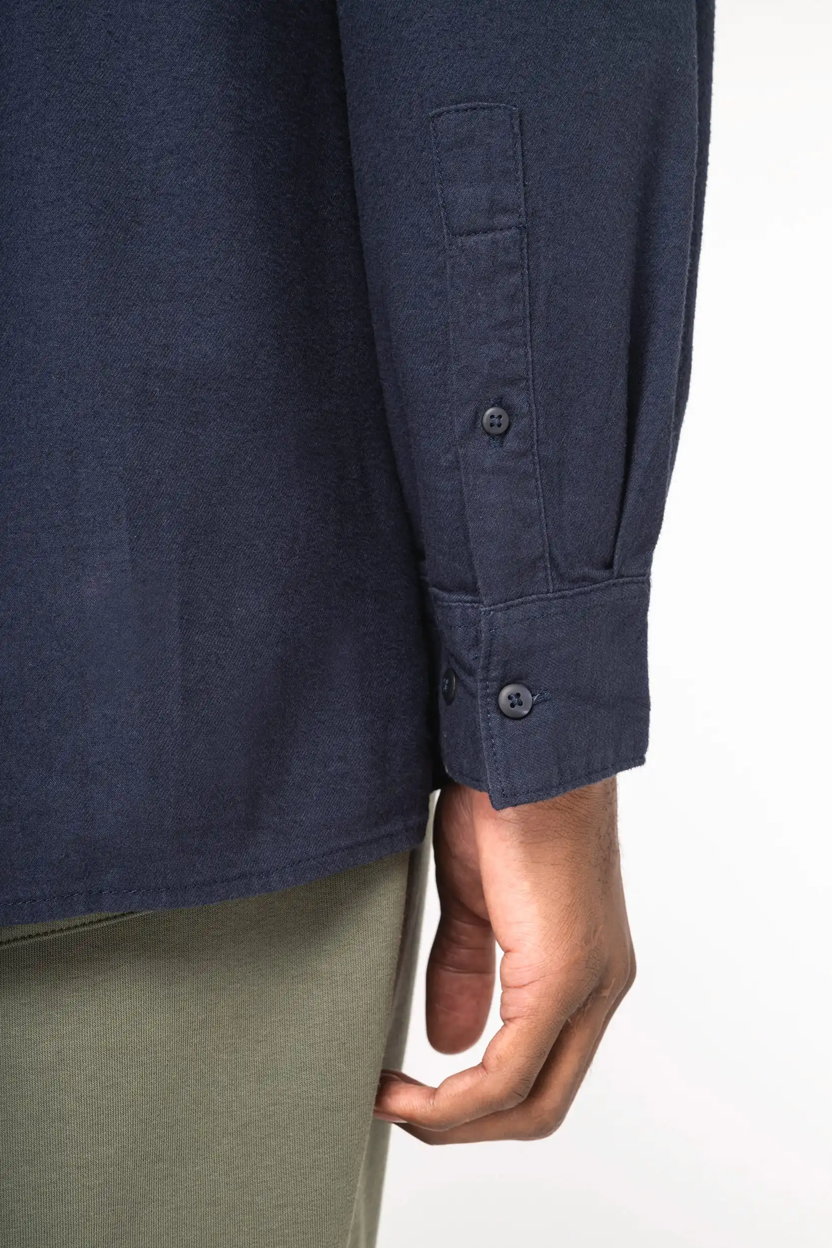 Ecologisch flanellen herenoverhemd - Afbeelding 7