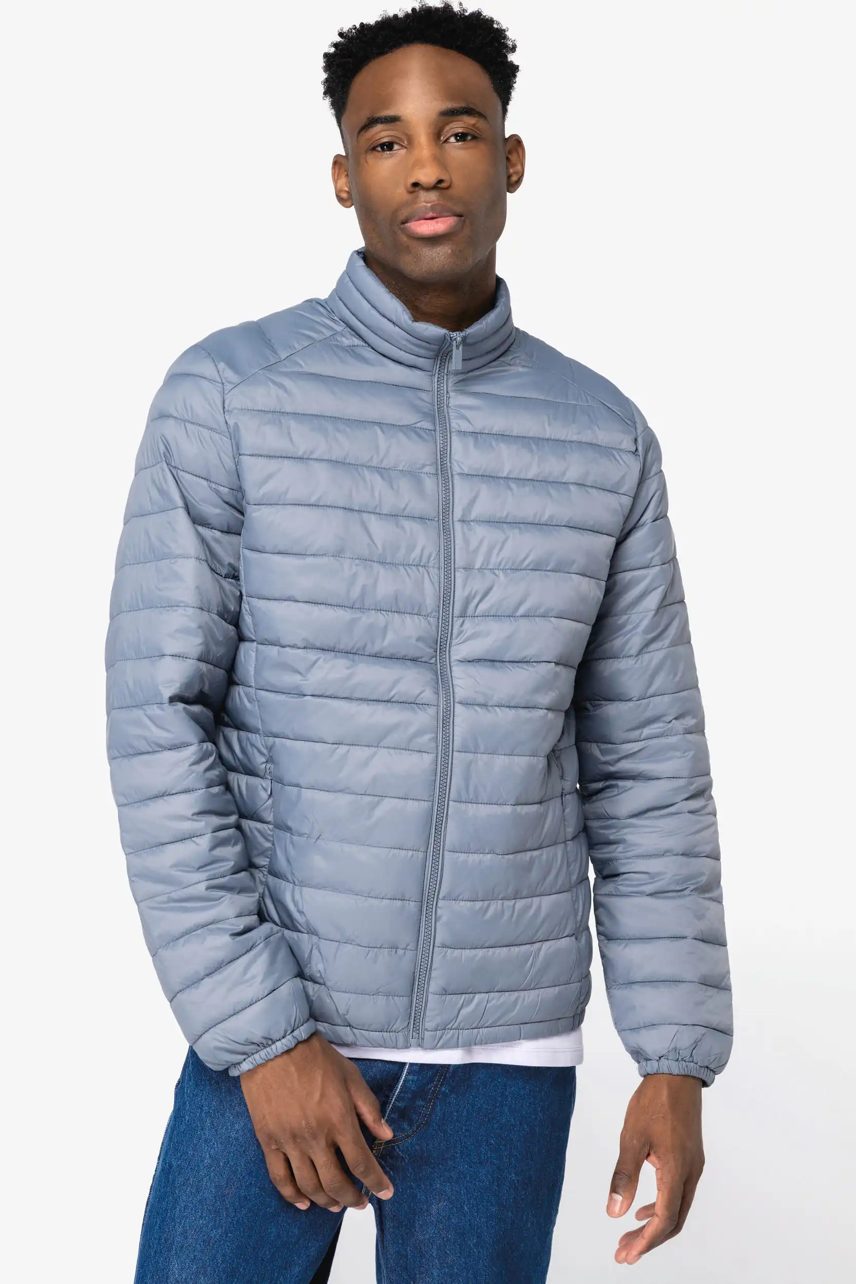 Ecologische lichte donsjekker voor heren