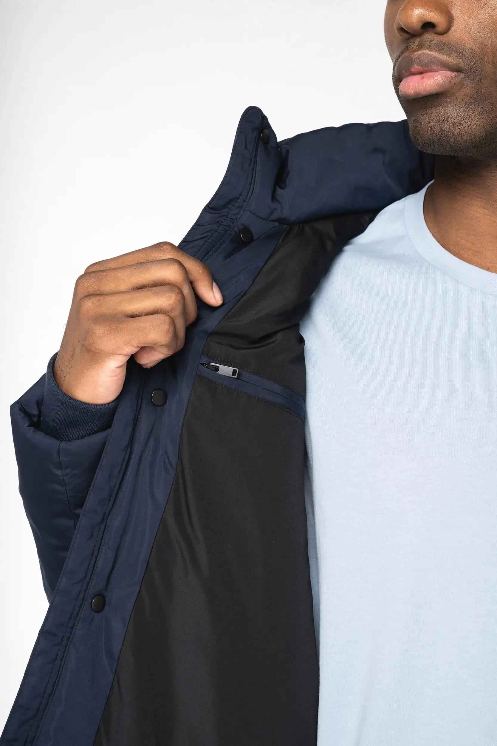 Gerecycled heren donsjas - Afbeelding 6