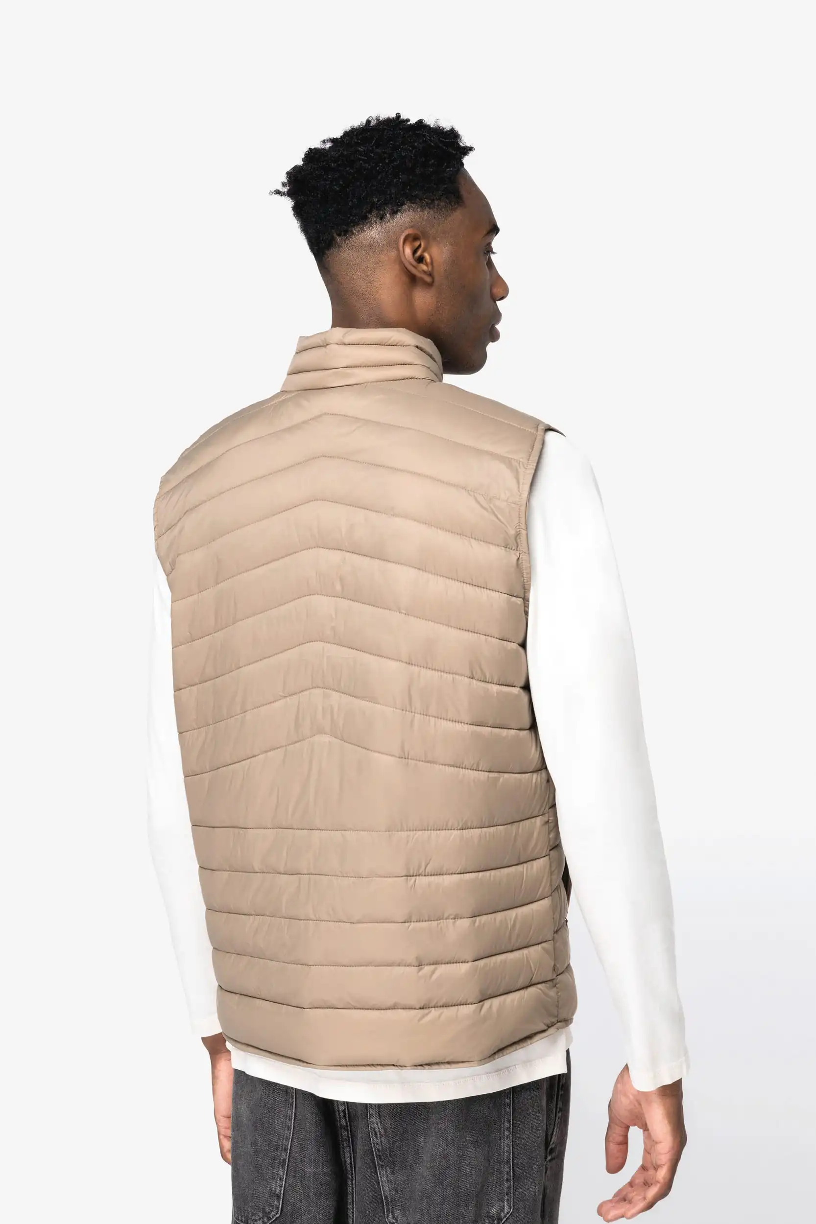 Ecologische lichte bodywarmer voor heren - Afbeelding 4