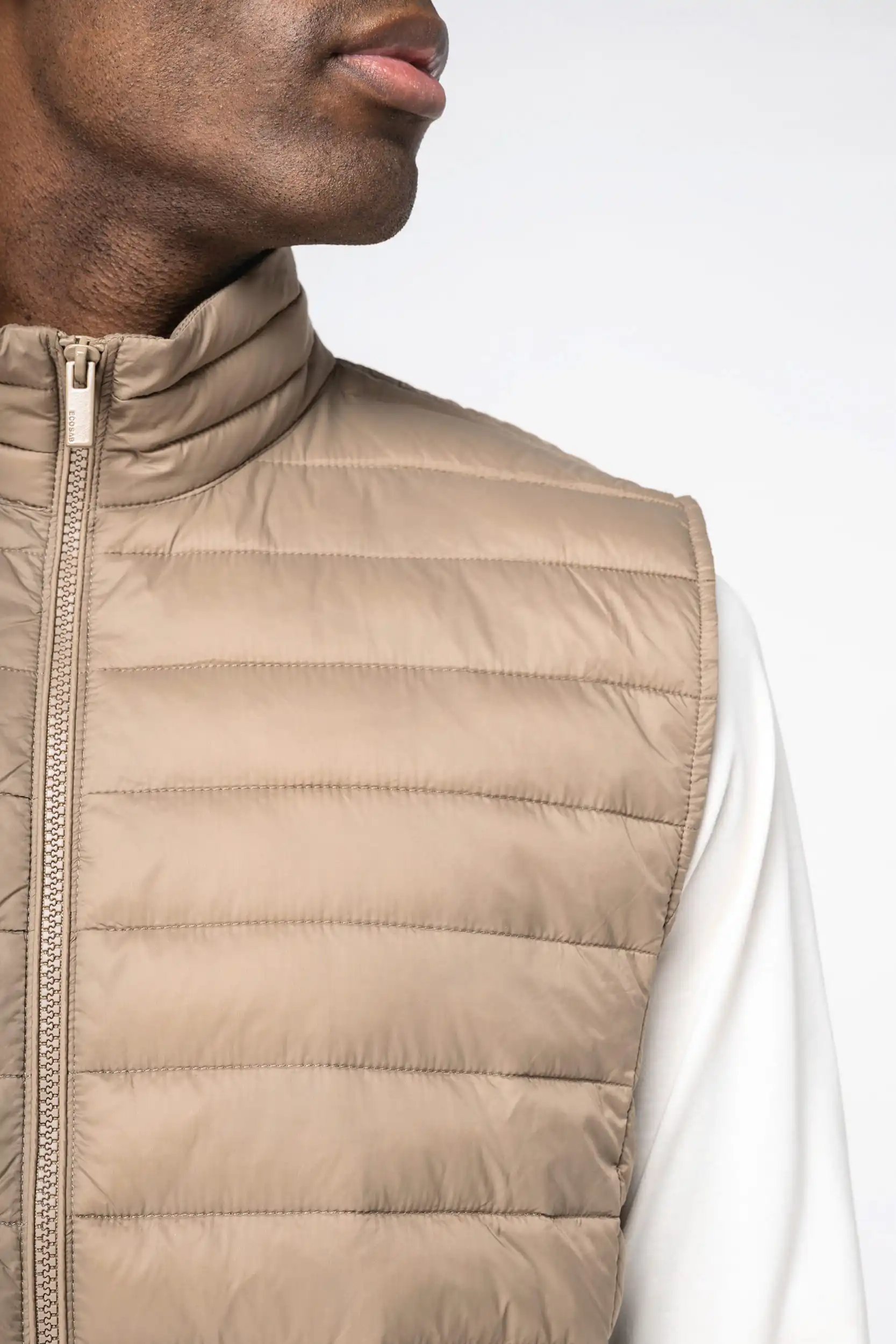 Ecologische lichte bodywarmer voor heren - Afbeelding 6
