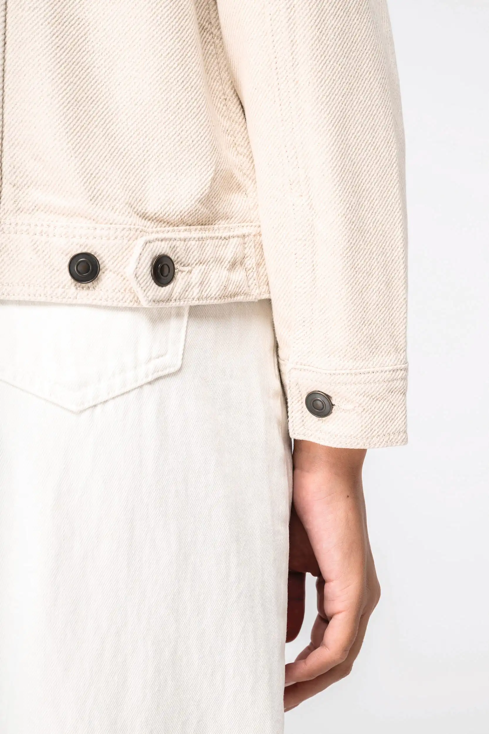 Ecologisch damesjasje in hennep - Afbeelding 7