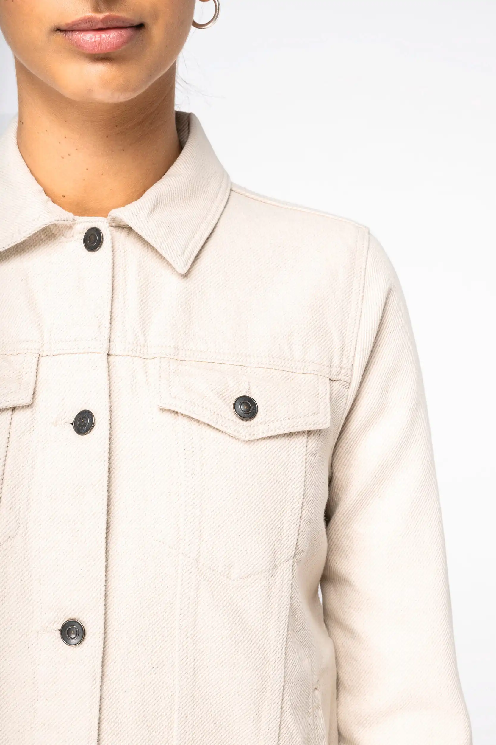 Ecologisch damesjasje in hennep - Afbeelding 5