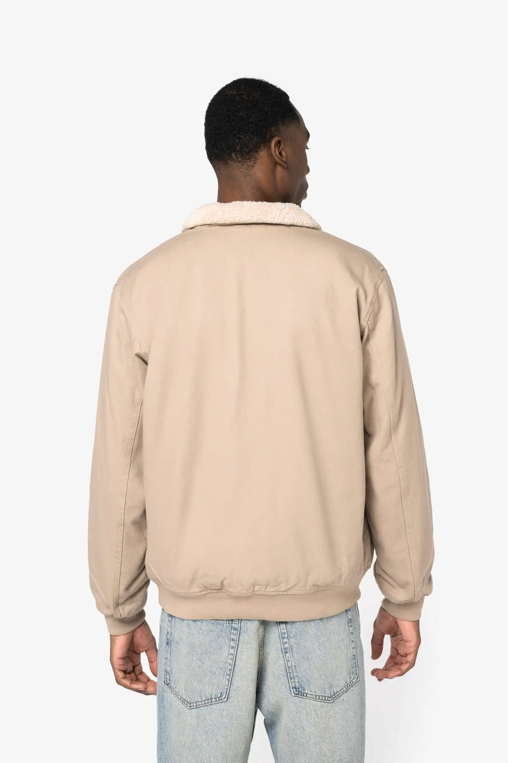 Ecologisch uniseks jasje met sherpakraag - Afbeelding 5