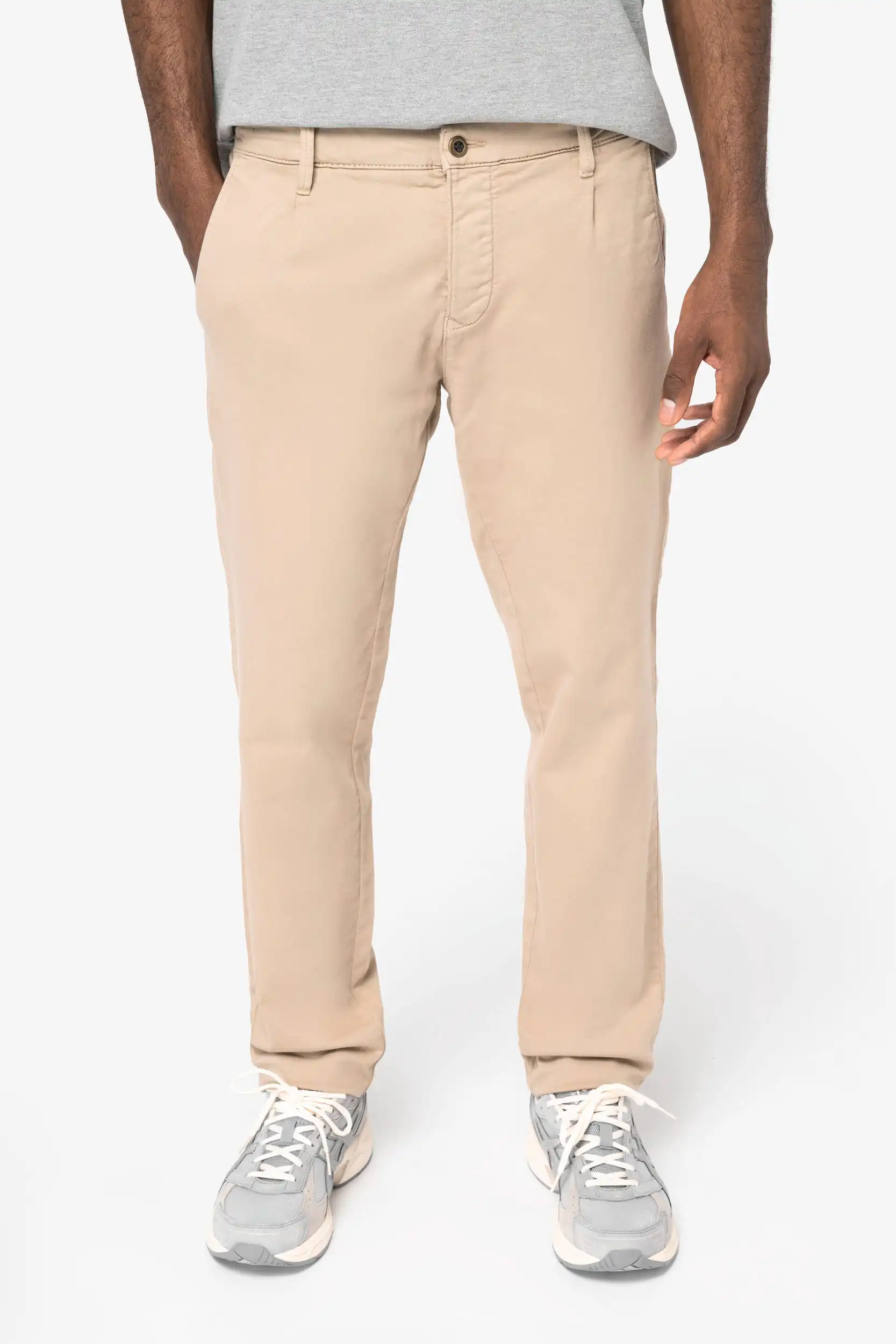 Ecologische herenchino French Terry