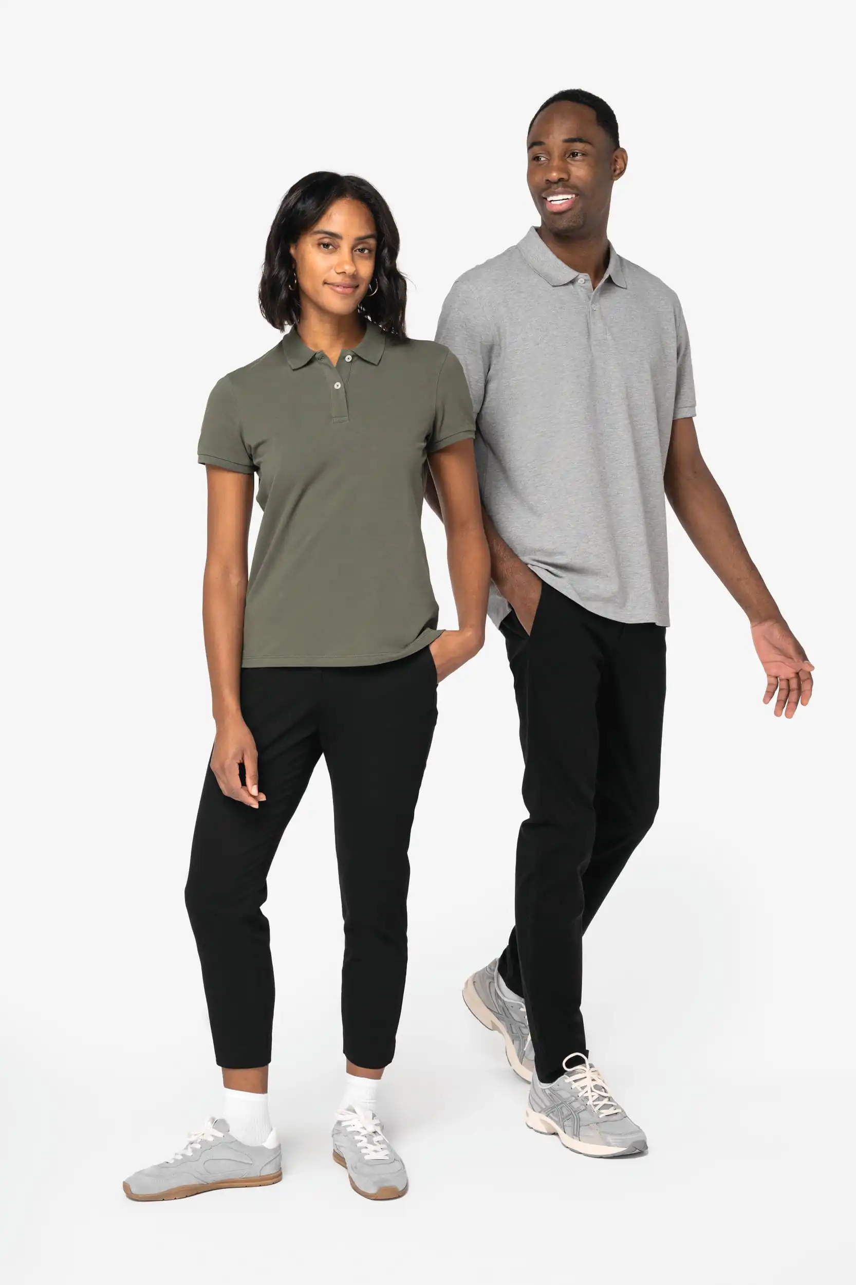 Ecologische enkellange chinobroek dames - Afbeelding 3