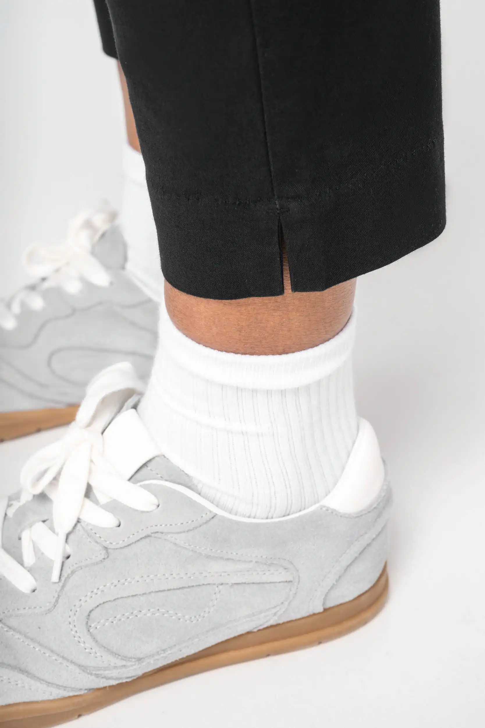 Ecologische enkellange chinobroek dames - Afbeelding 8