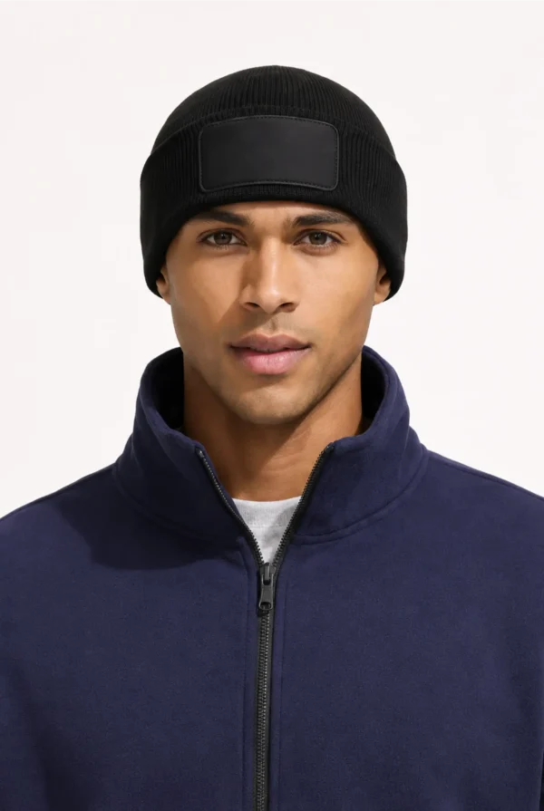 Beanie muts met logo