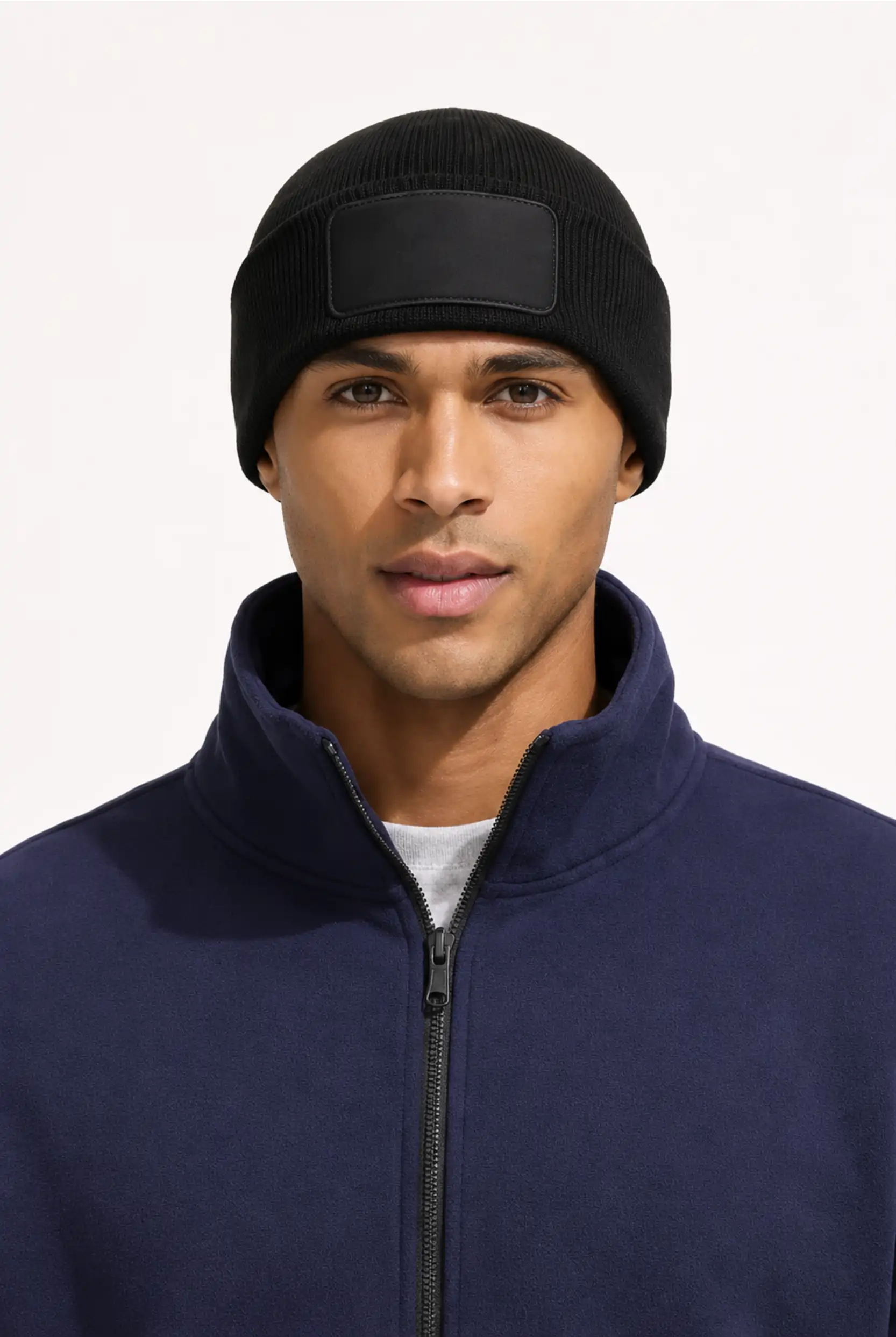 Beanie muts met logo