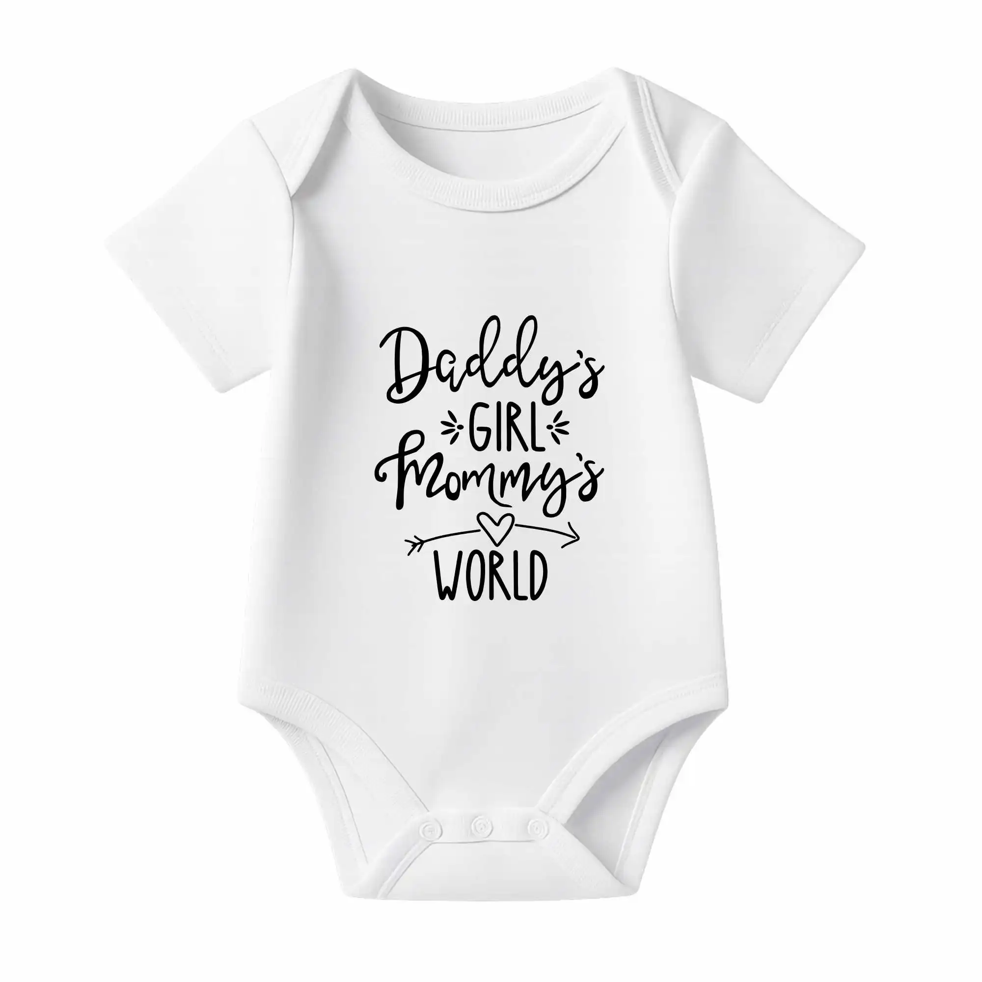 Romper Daddy's girl and mommy's world