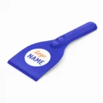 Ijskrabber met logo
