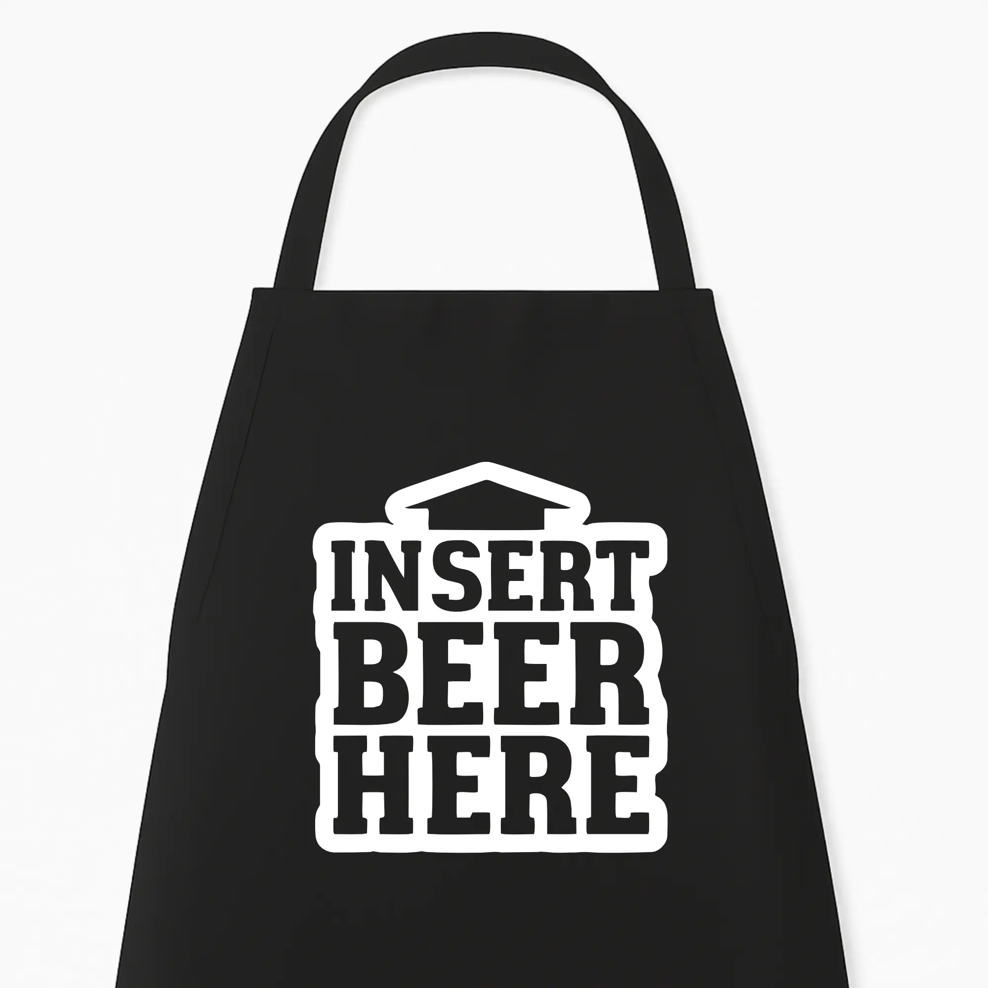 Keukenschort Insert beer here