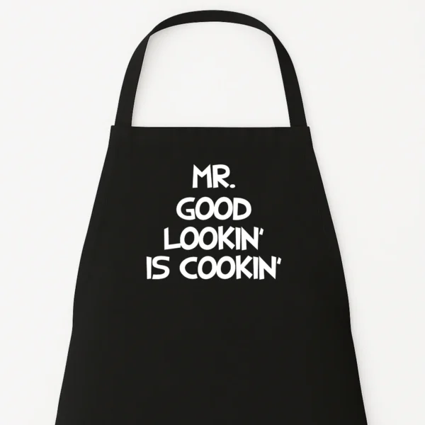 Keukenschort Mr. Good Lookin' Is Cookin'