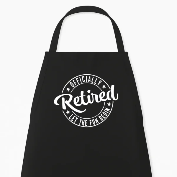 Keukenschort Officially retired, let the fun begin