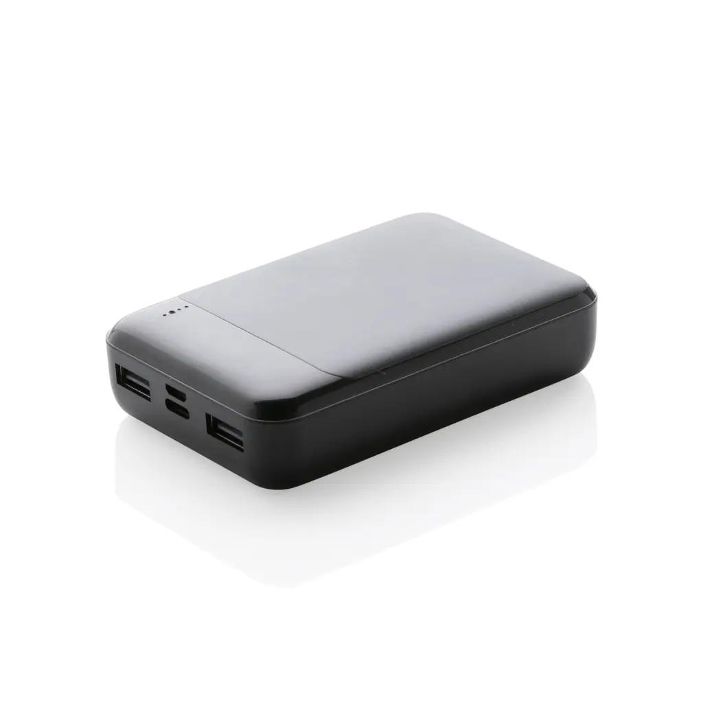 RCS standaard recycled plastic 10.000 mAh powerbank